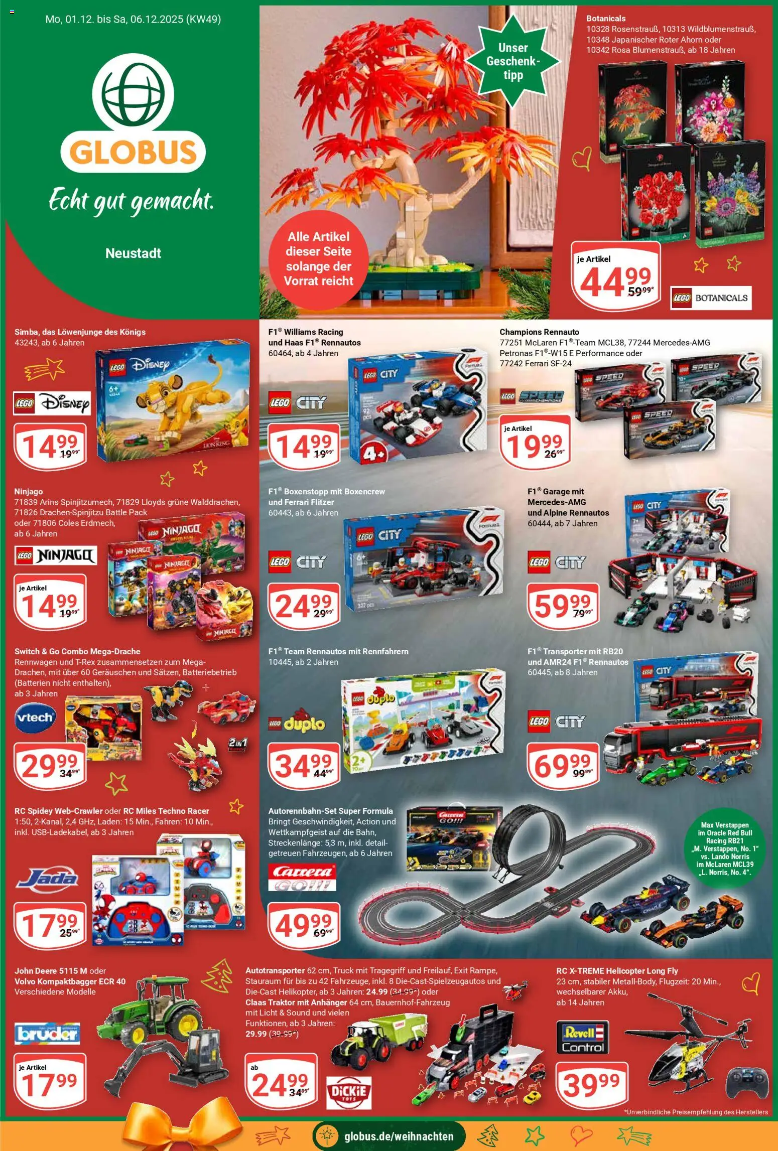 Globus prospekt Neustadt a.d. Weinstraße	 – gültig ab 01.12.2025 | Seite: 3 | Produkte: Red bull, Batterien