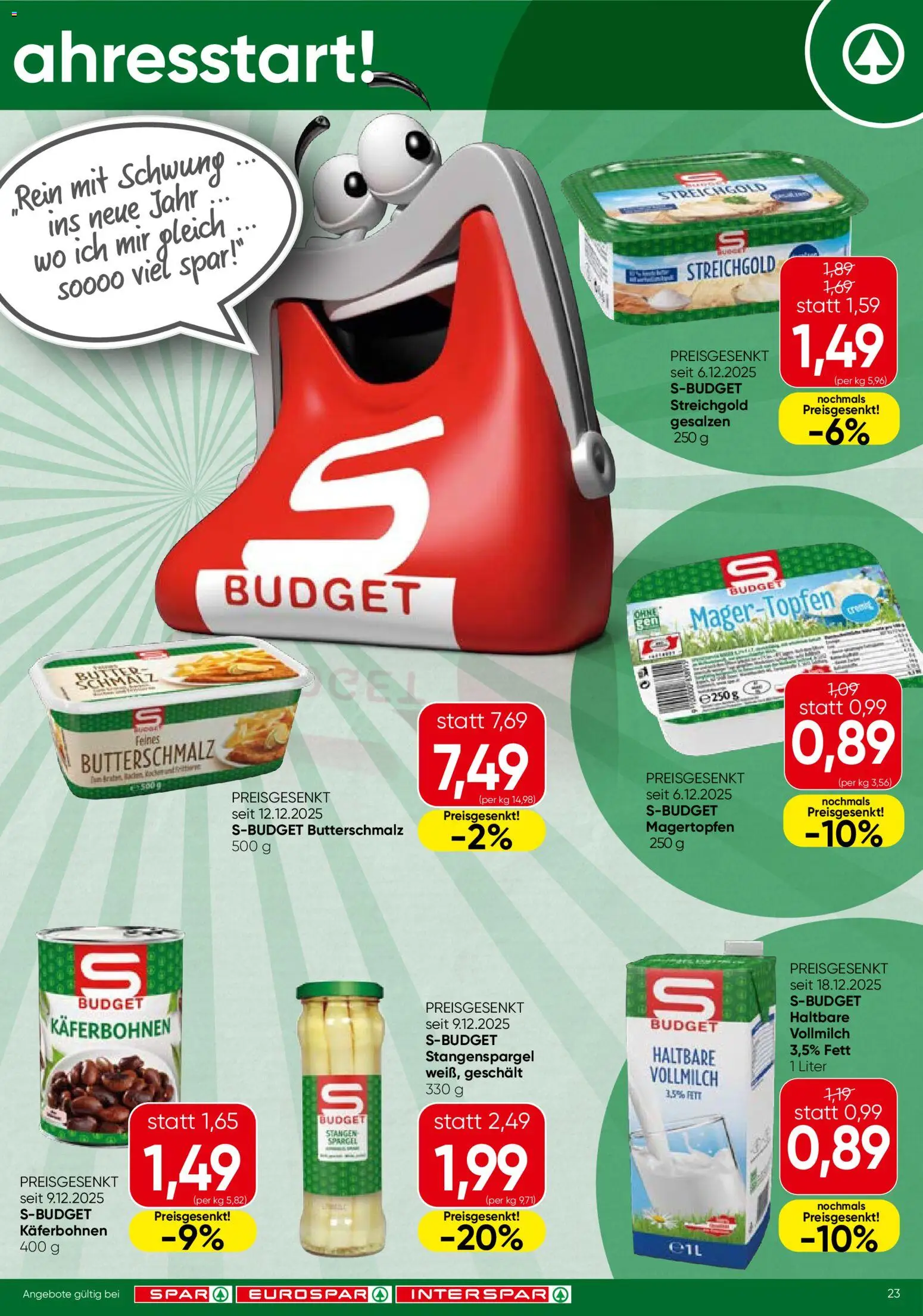 Spar Flugblatt - Wien gültig ab 08.01.2026 | Seite: 23
