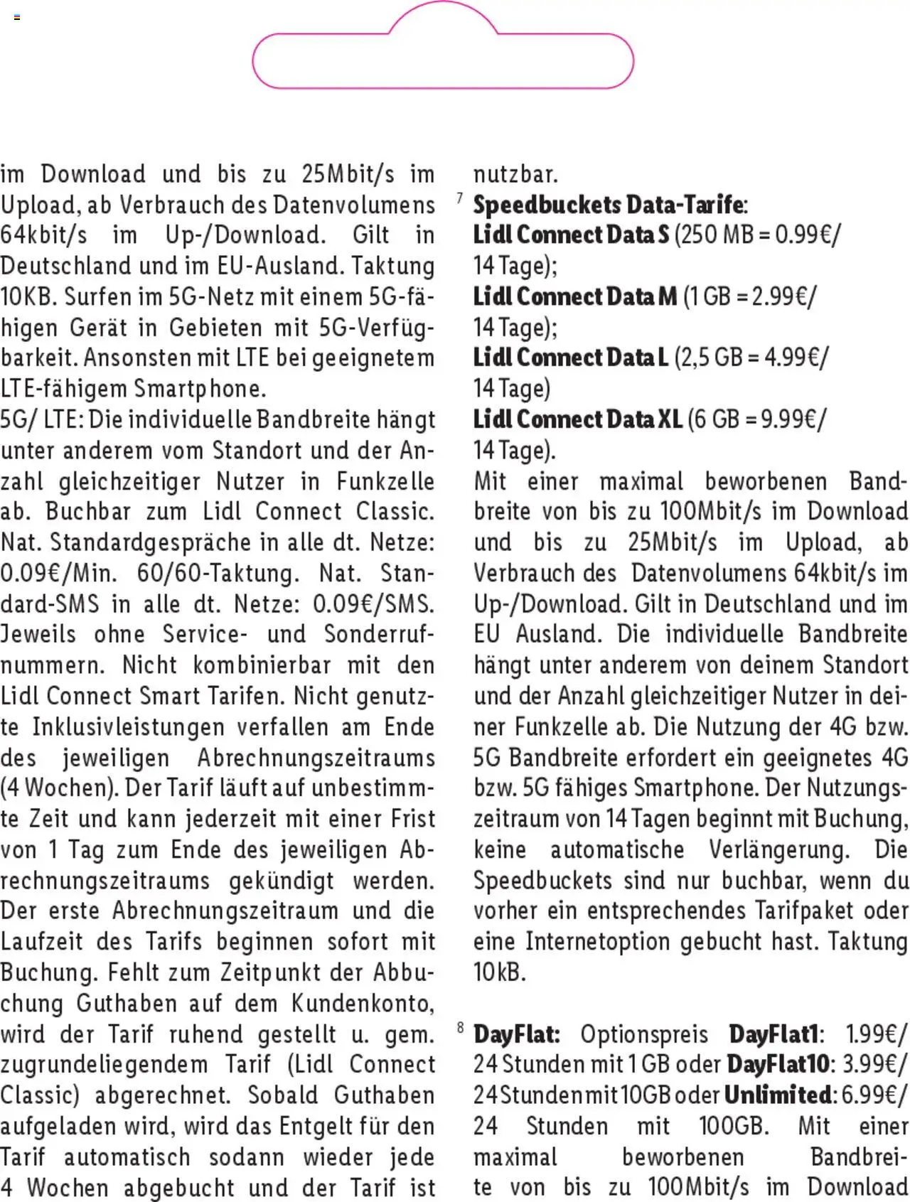 Lidl Connect – gültig ab 13.10.2025 | Seite: 20