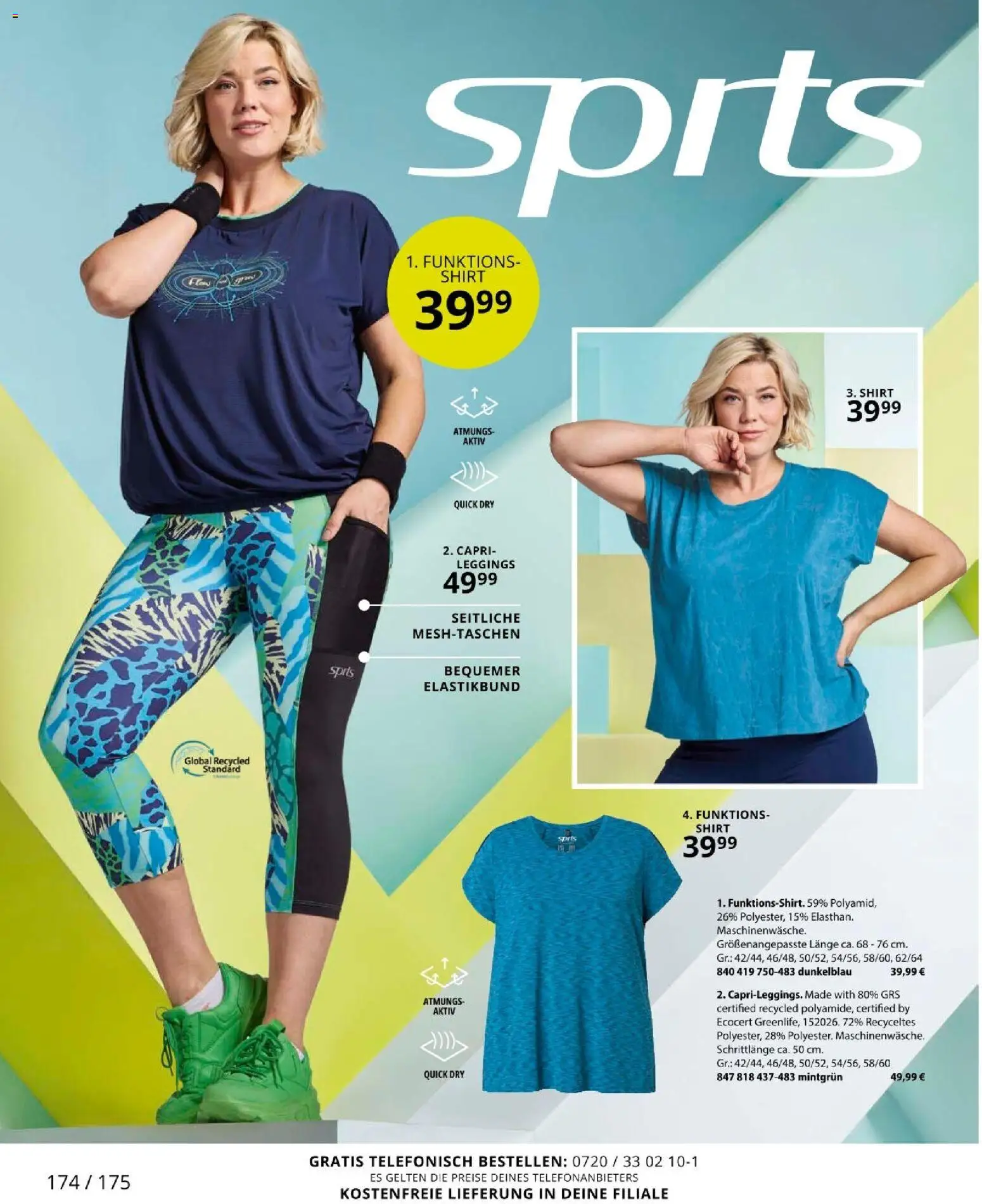 Ulla Popken akciós ujság - amely érvényes a következő dátumtól: 01.03.2026 | Oldal: 174 | Termékek: Leggings