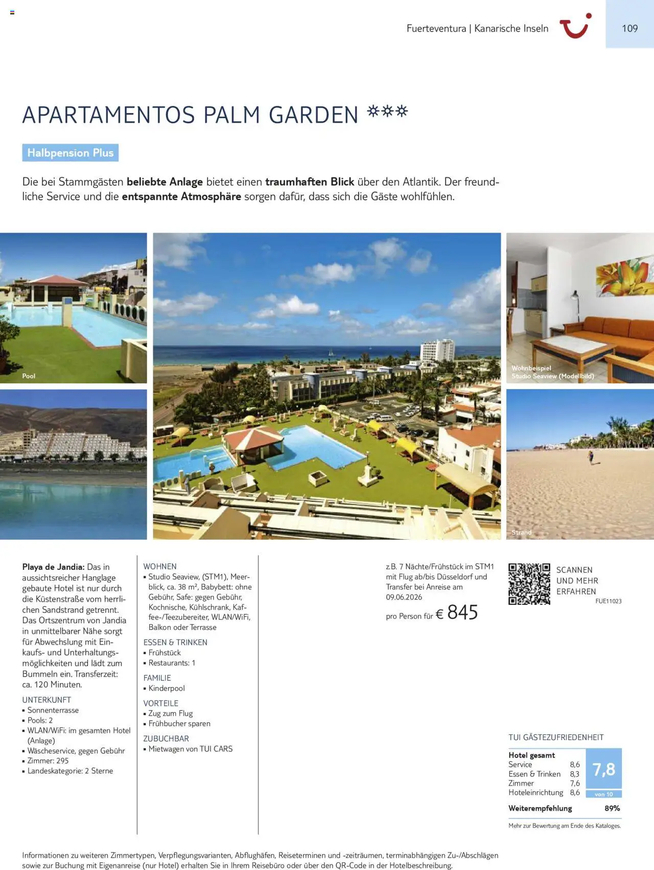 TUI Prospekt Kanaren, Kapverden & Senegal 2025/26	  – gültig ab 01.11.2025 | Seite: 109 | Produkte: Babybett