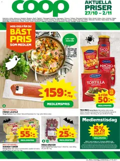 Coop - Anderstorp - Förhandsvisning av reklamblad från butik Coop aktuell från 27.10.2025