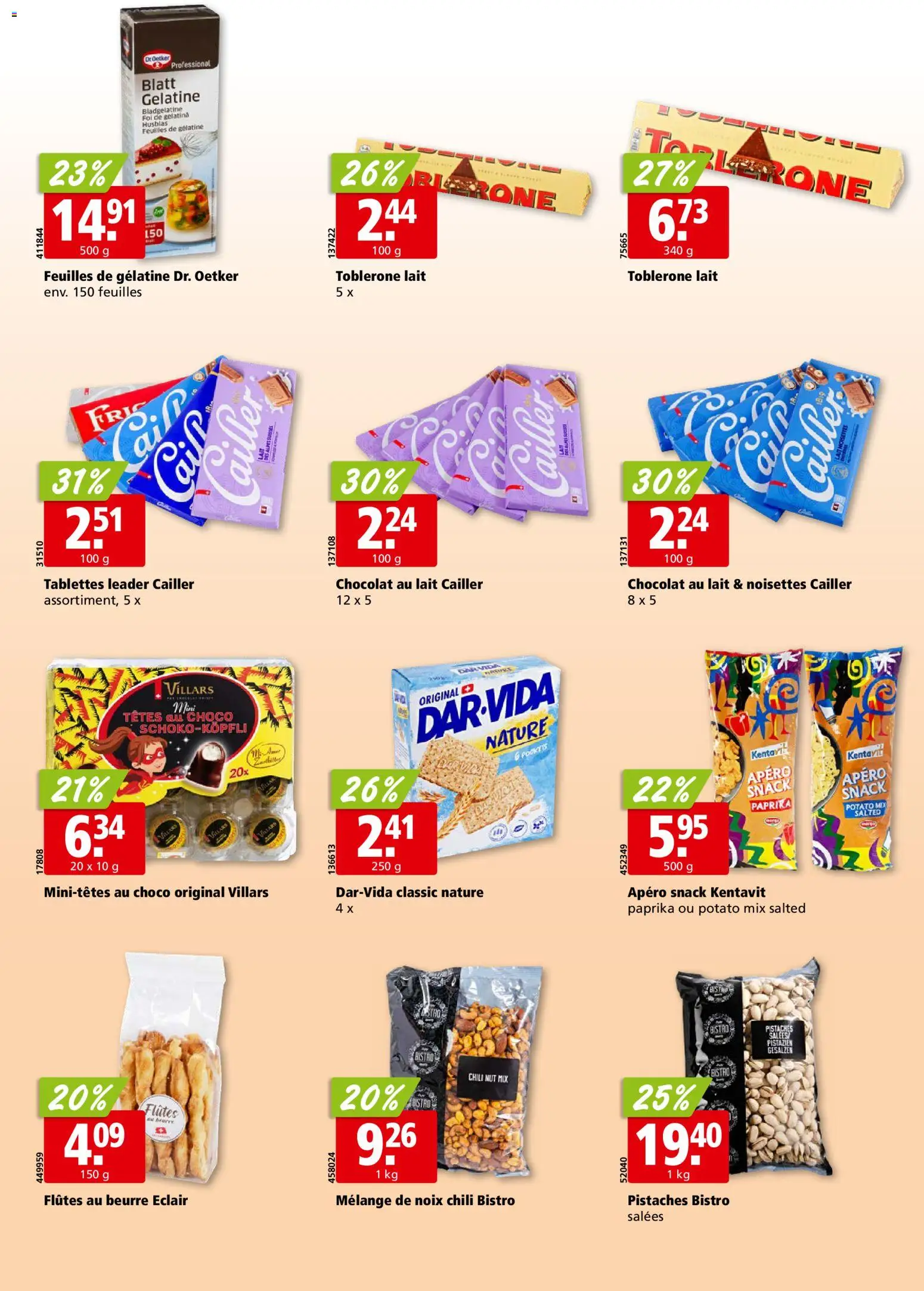 Aligro aktionen Chavannes, Matran, Genève, Sion – gültig ab 06.04.2026 | Seite: 20