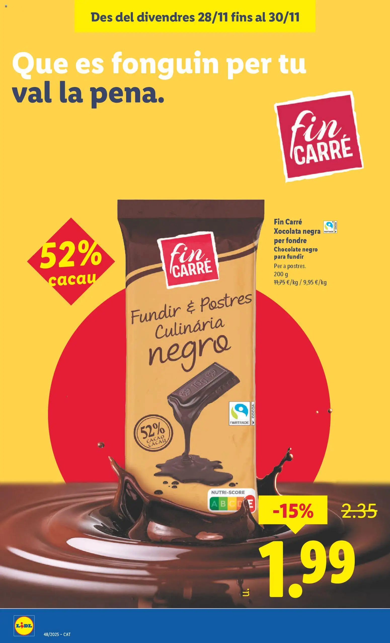 Lidl folleto │ válido desde el 24.11.2025 | Página: 34 | Productos: Chocolate