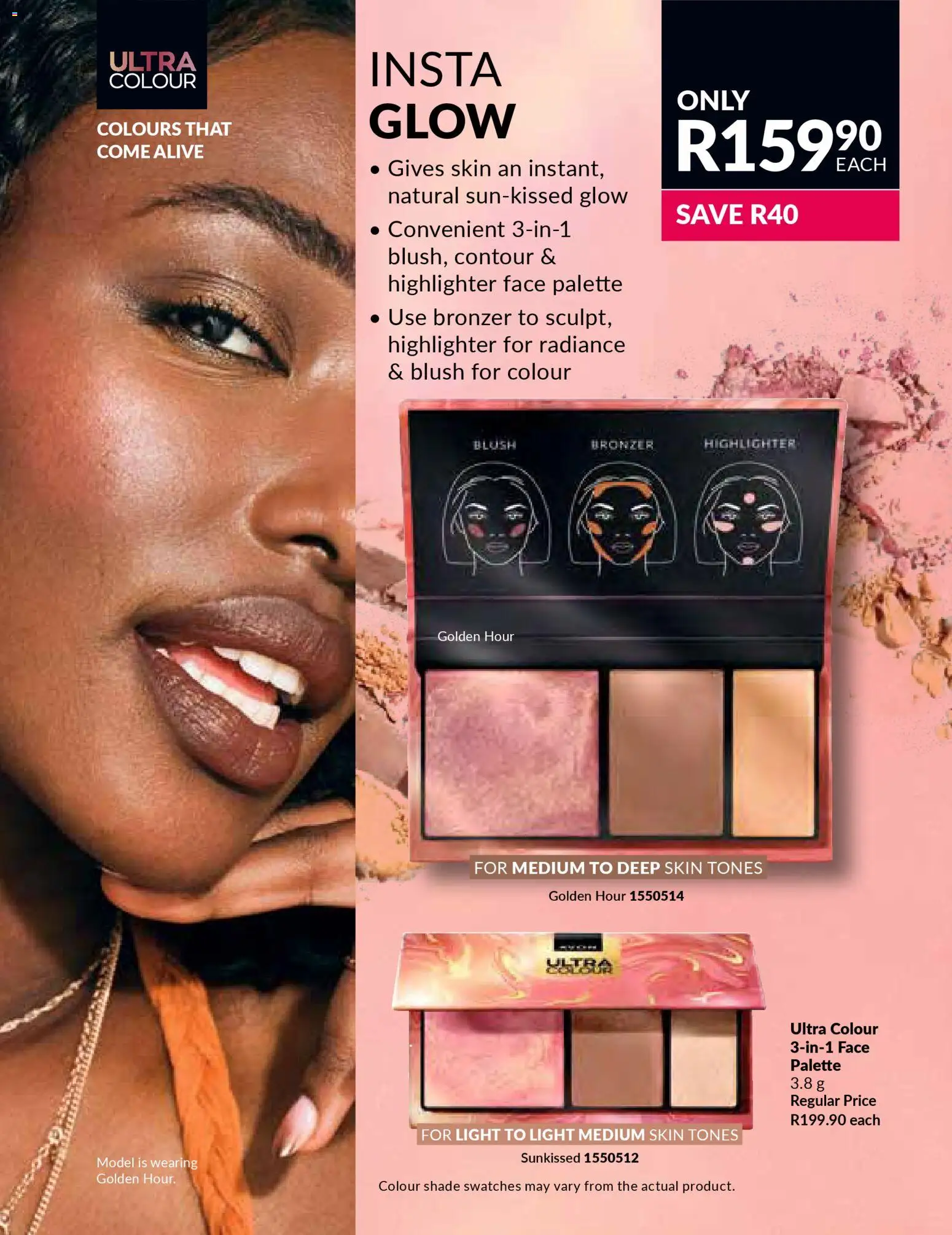 New Avon catalogue – valid from 01.12.2025 | Page: 59 | Products: Light, Bronzer, Blush