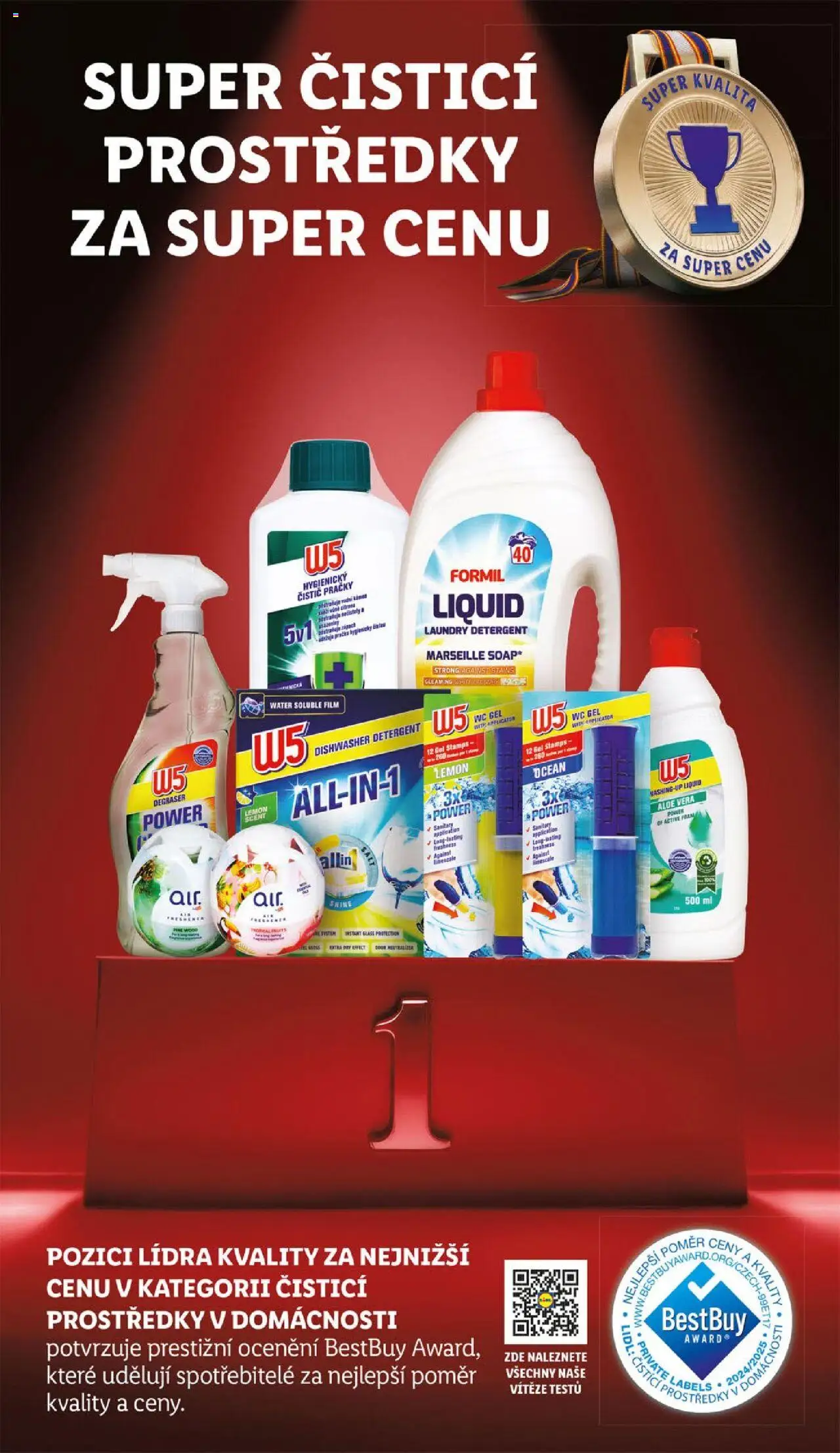 Lidl leták od 07.08.2025 | Strana: 43 | Produkty: Pračky, Aloe vera, Wc, W5