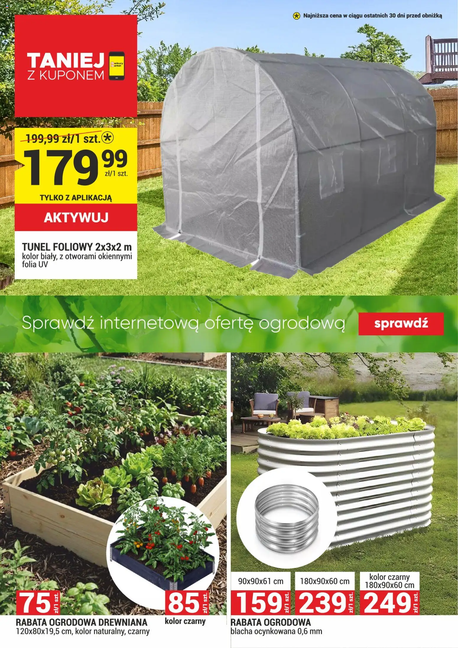 Merkury Market Gazetka od 01.02.2026 | Strona: 40 | Produkty: Tunel foliowy