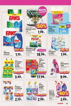Plodine - Katalog - Pregled kataloga iz trgovine Plodine, vrijedi od 12.11.2025 | Stranica: 39 | Proizvodi: Omekšivač, Deterdžent, Papirnati ručnici, Domestos