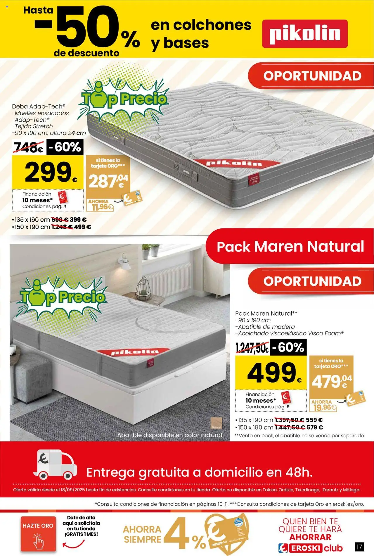 Eroski - Ahorra más con el Plan Renove │ válido desde el 18.09.2025 | Página: 17 | Productos: Té