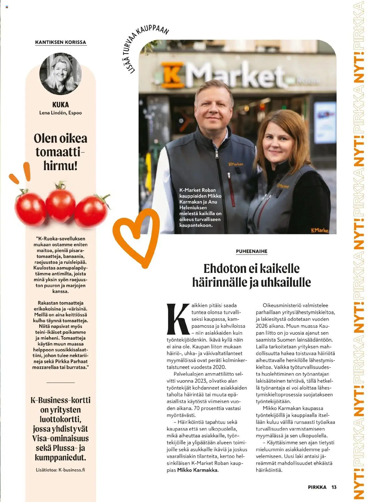 K-Market - Pirkka – voimassa 01.10.2025 alkaen | Sivu: 13 | Tuotteet: Voi