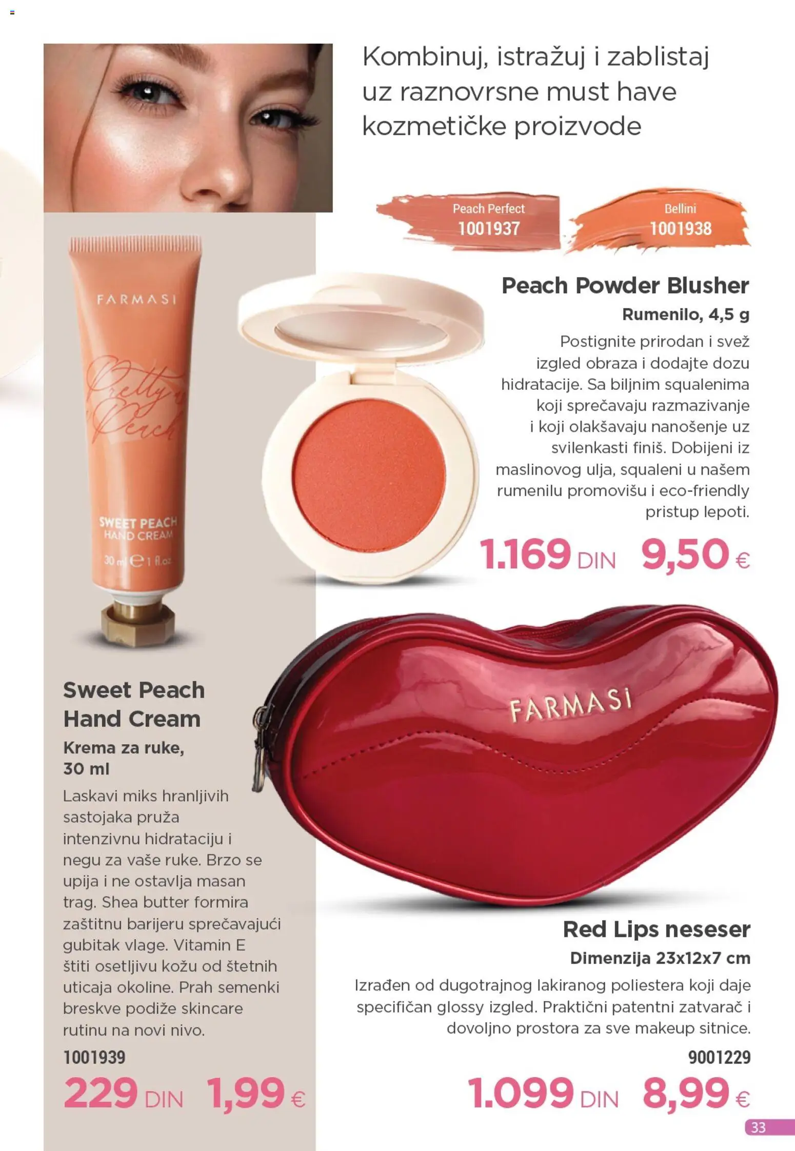 Farmasi katalog - važi od 01.11.2025 | Strana: 33 | Proizvode: Krema