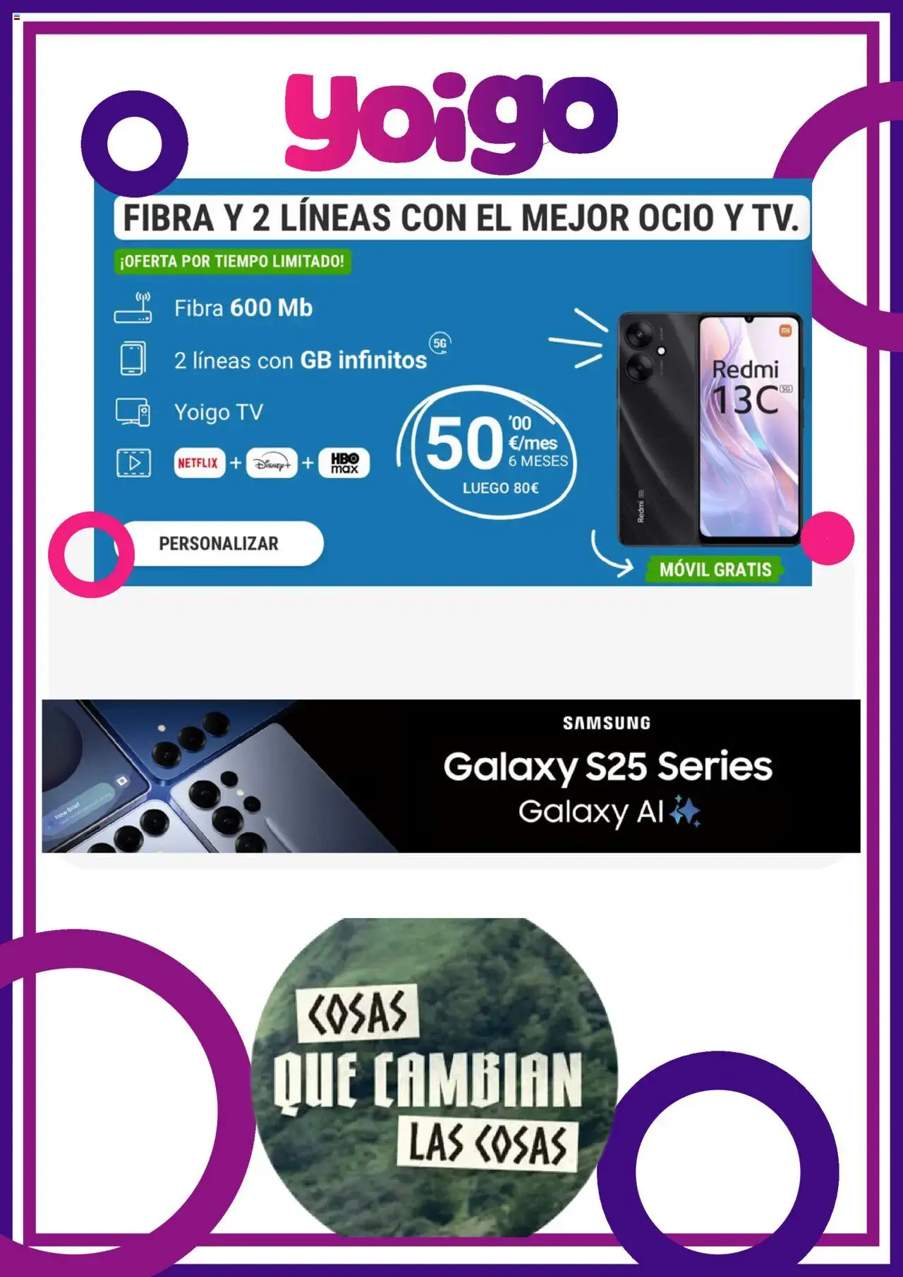 Yoigo ofertas │ válido desde el 14.09.2025 | Página: 1