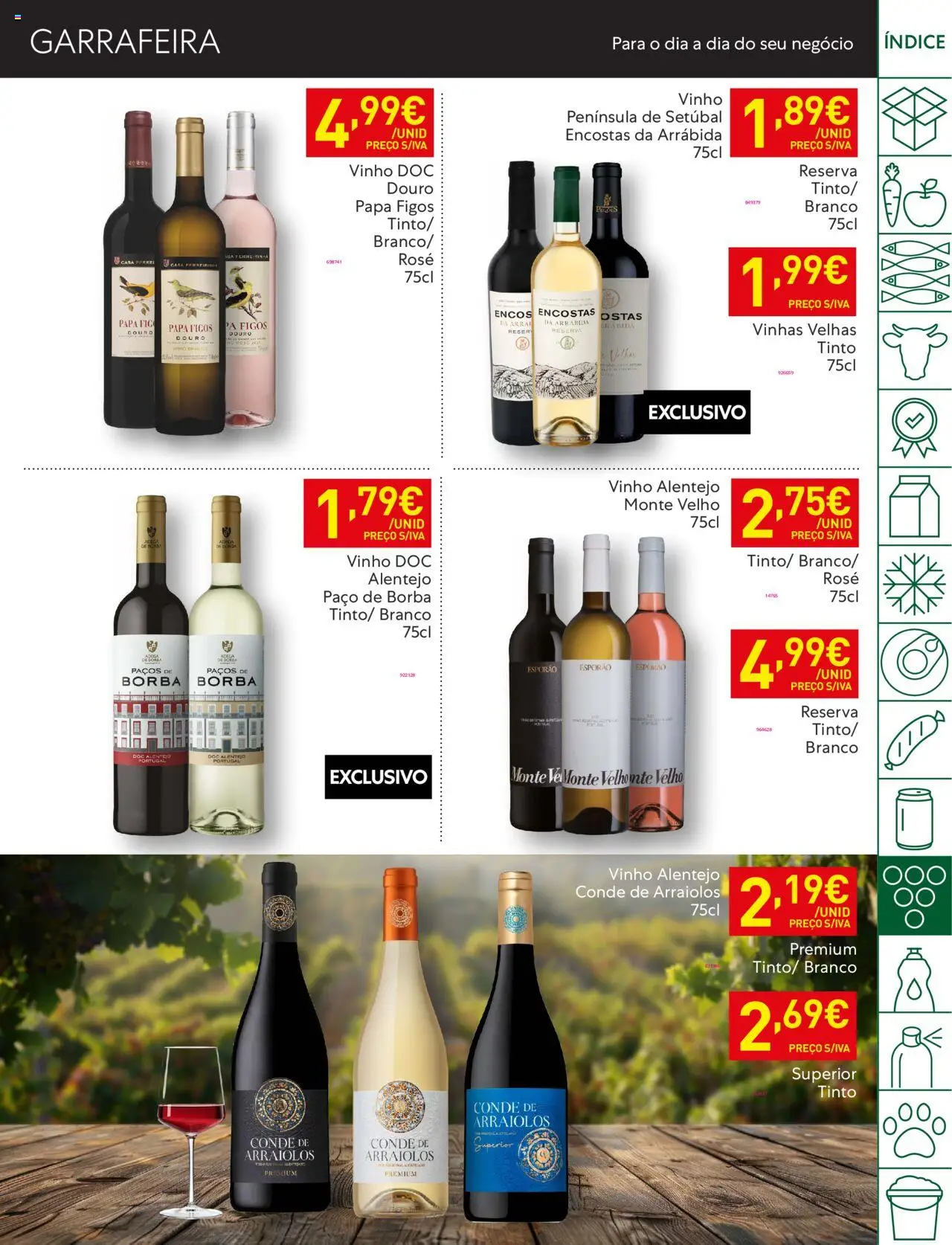 Recheio folheto │ válido de 19.08.2025 | Página: 35 | Produtos: Vinho, Pá
