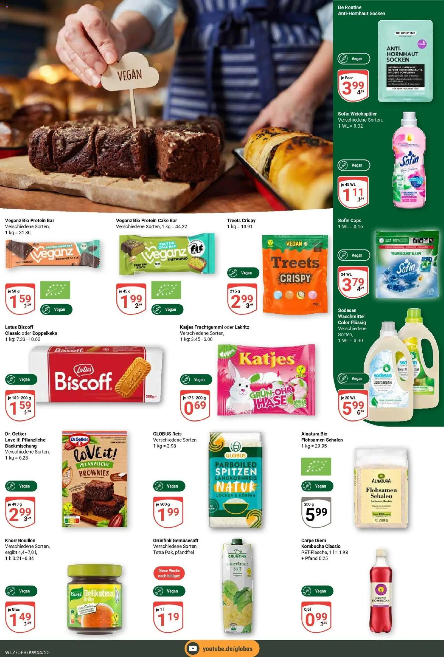 Globus prospekt Weischlitz	 – gültig ab 26.10.2025 | Seite: 16 | Produkte: Weichspüler, Waschmittel, Socken, Reis