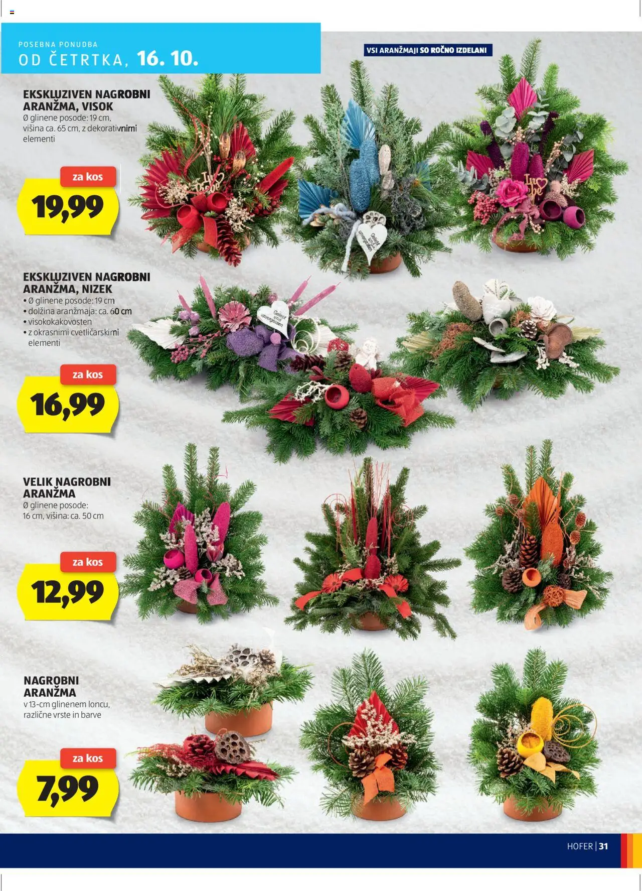 Hofer SI katalog | vrijedi od 09.10.2025 | Stranica: 31