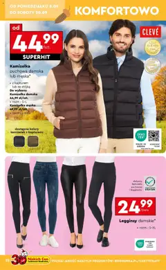 Legginsy damskie*, Legginsy damskie. rozm.: S-XL od 11.09.2025 | Strona: 24 | Produkty: Kamizelka, Legginsy
