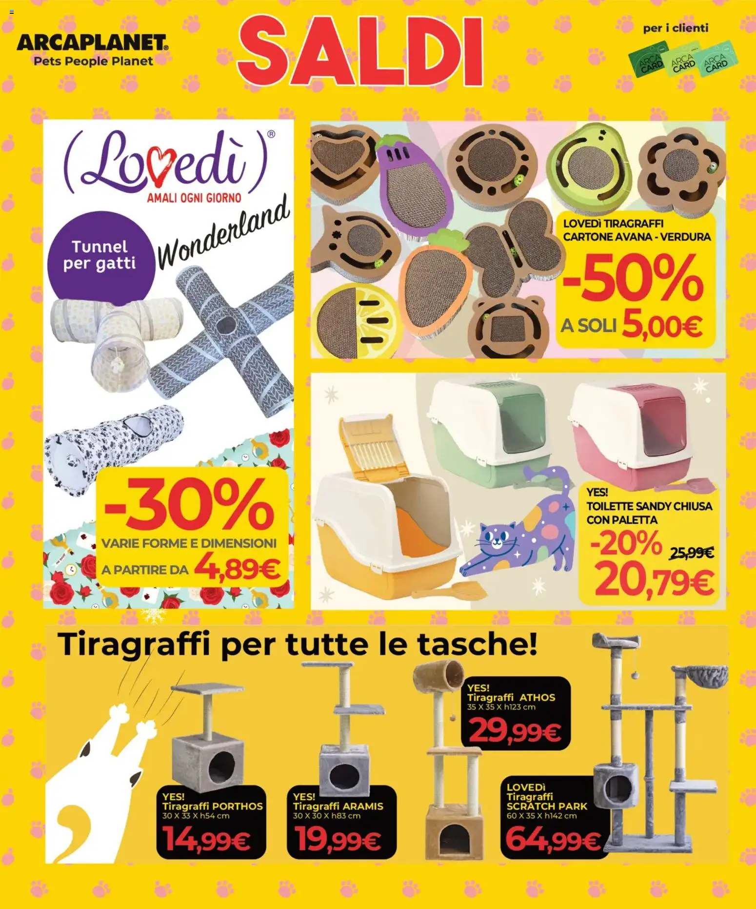 Volantino Arcaplanet del 19.01.2026 | Pagina: 4 | Prodotti: Paletta, Tiragraffi