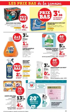 Hyper U - Prévisualisation de Hyper U catalogue valide à partir de 03.02.2026 | Page: 15 | Produits: Agneau, Liquide vaisselle, Poisson, Saumon