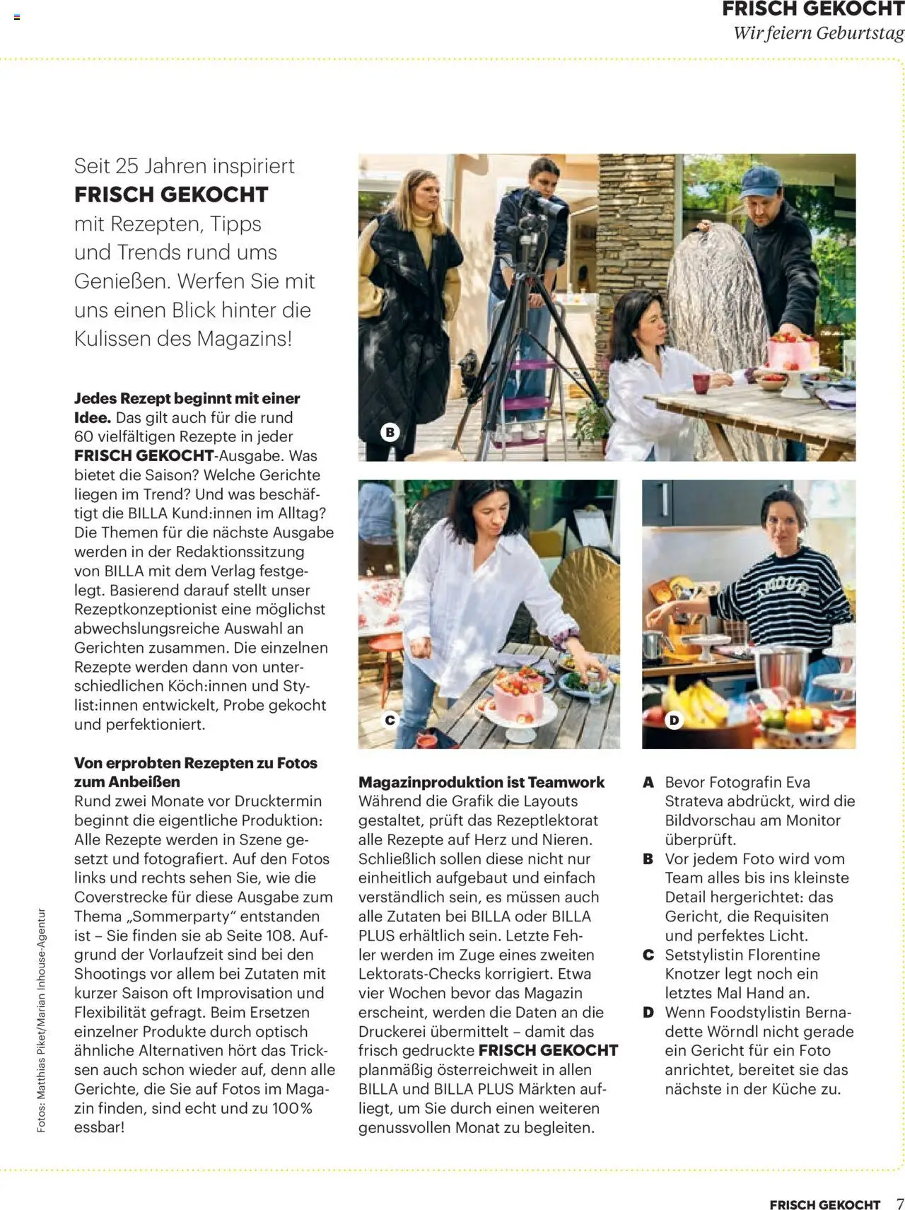 Billa Frisch Gekocht gültig ab 03.07.2025 | Seite: 7 | Produkte: Monitor
