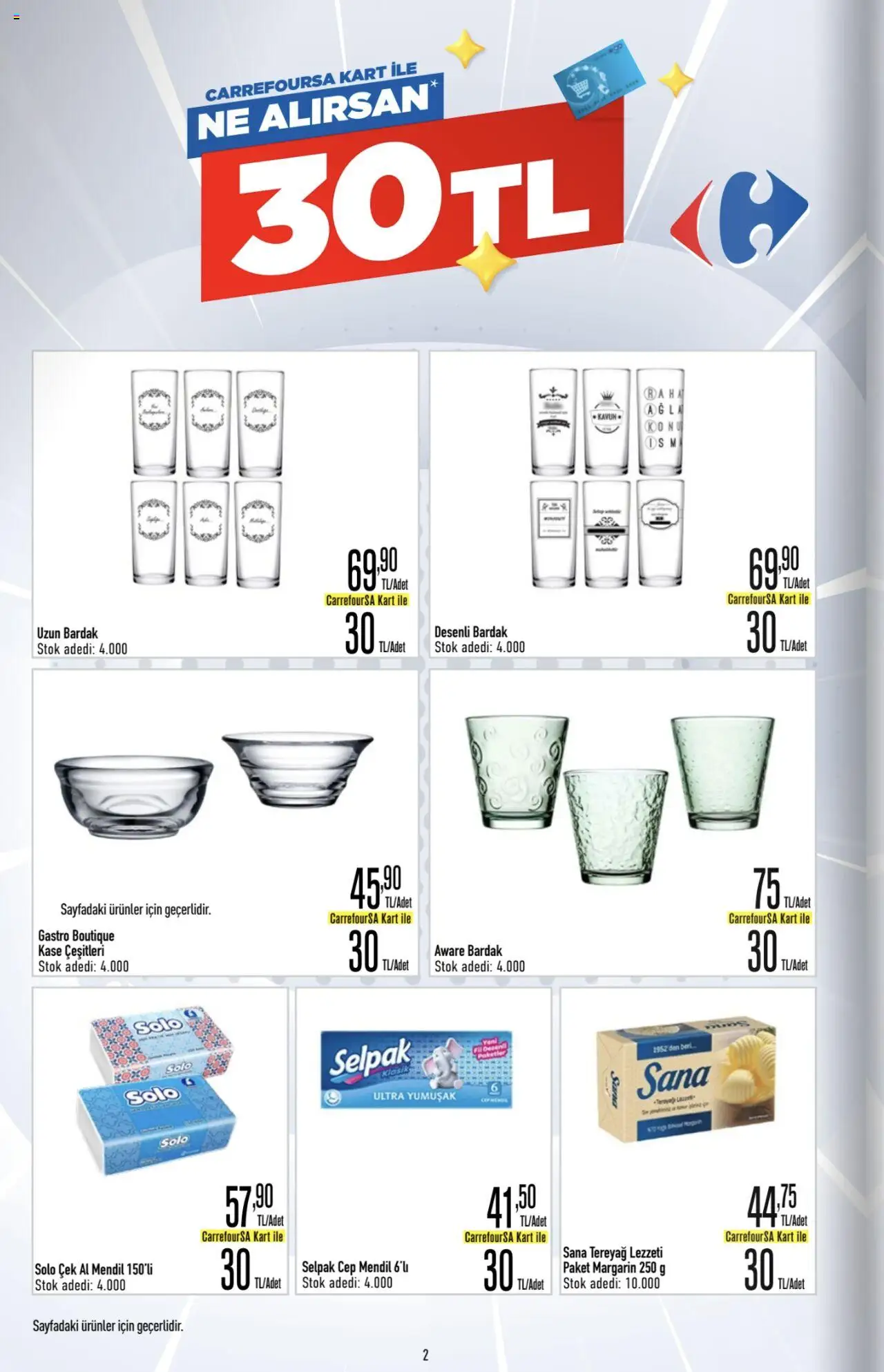 CarrefourSA Katalog - 26.06.2025 tarihinden itibaren geçerlidir | Sayfa: 2 | Ürünler: Kaşe, Mendil, Zselatin, Kavun
