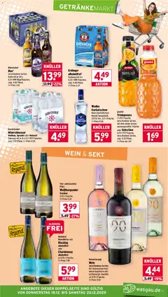 Wasgau Prospekt 	 ab 15.12.2025 gültig | Seite: 27 | Produkte: Monchshof, Mineralwasser, Wodka gorbatschow, Gerolsteiner