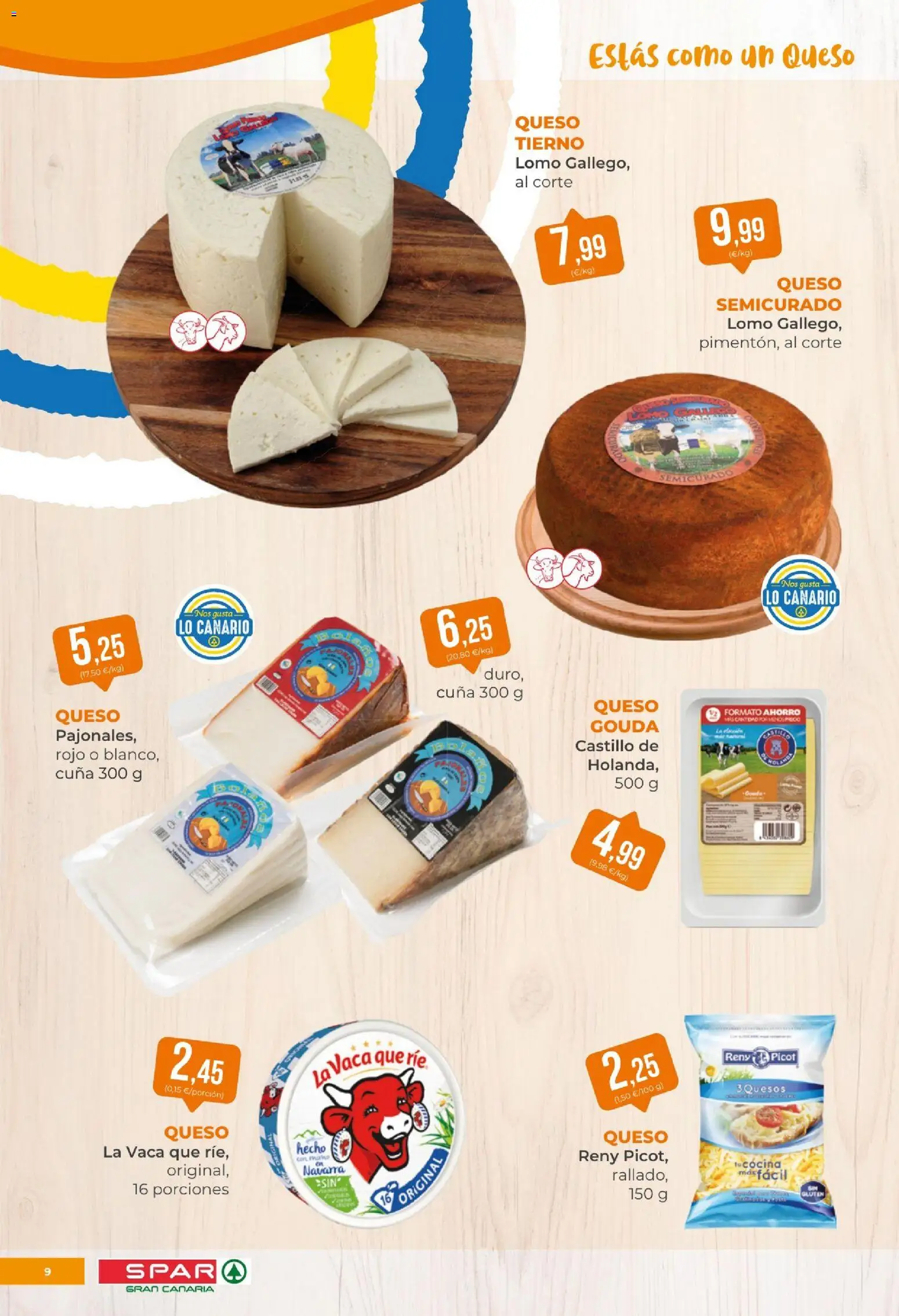 Spar - folleto │ válido desde el 14.11.2025 | Página: 9 | Productos: Queso, Cuna