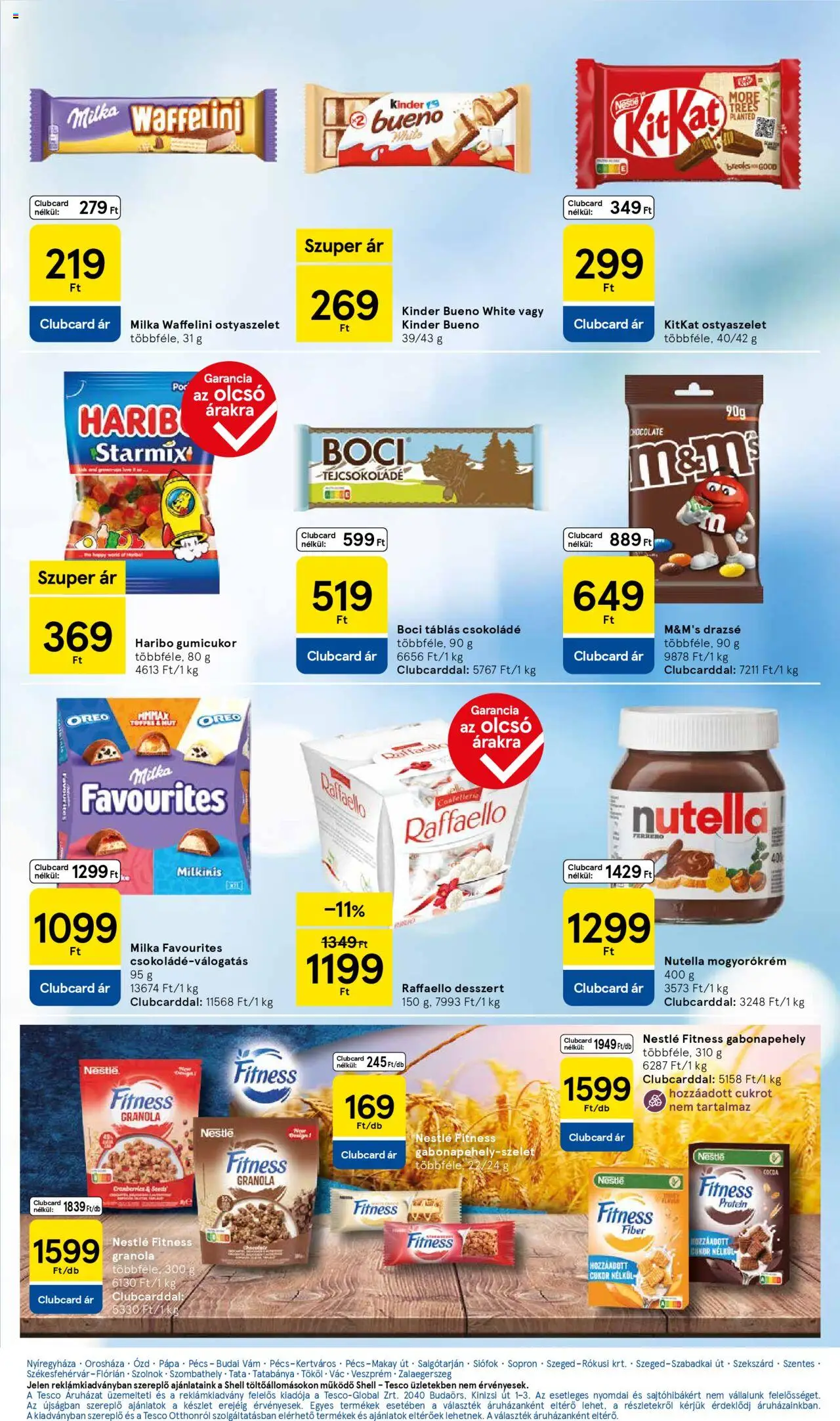 Tesco akciós ujság - amely érvényes a következő dátumtól: 26.06.2025 | Oldal: 21 | Termékek: Gabonapehely, Drazsé, Tejcsokoládé, Csokoládé