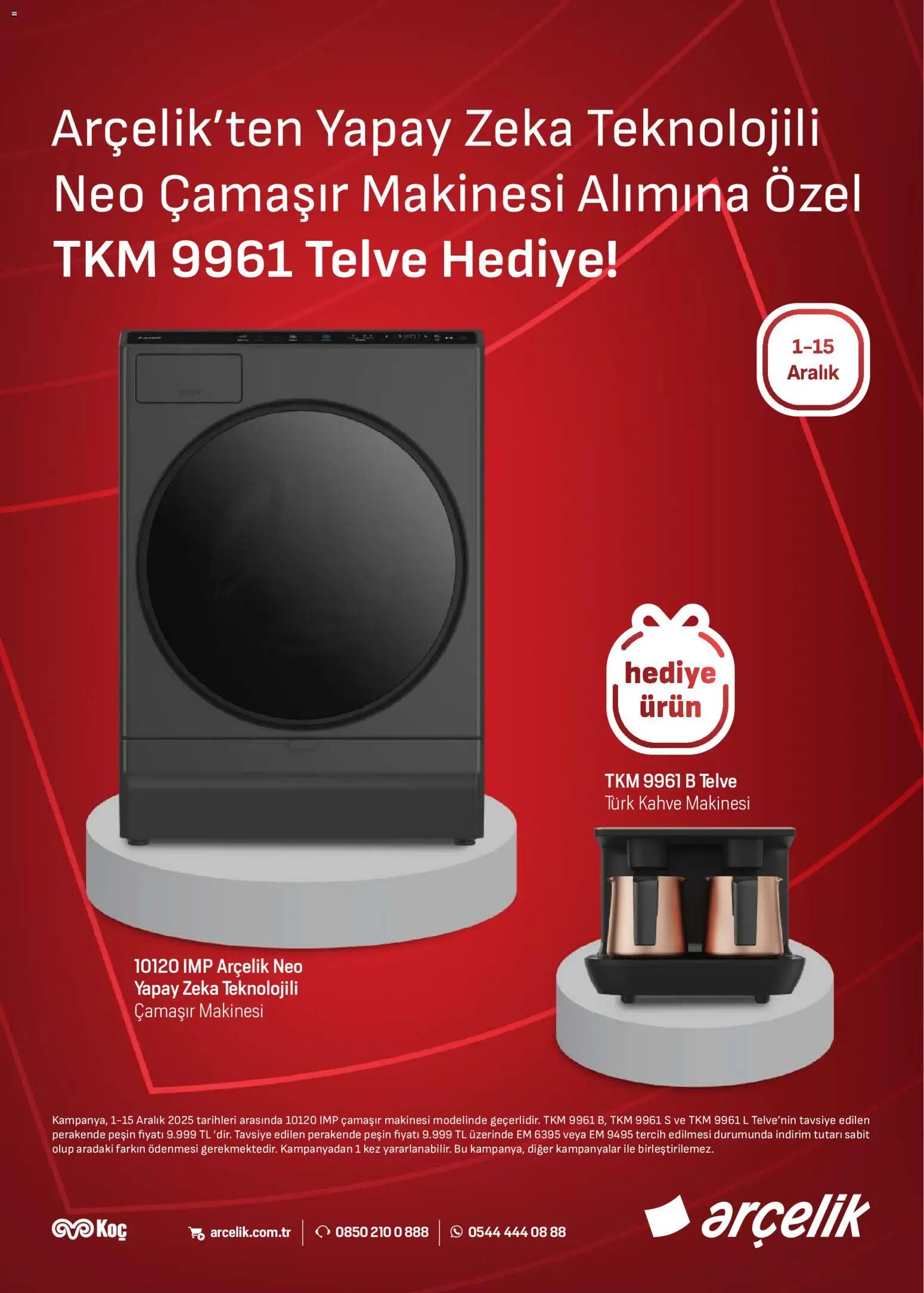 Arçelik Katalog - 01.12.2025 tarihinden itibaren geçerlidir | Sayfa: 24