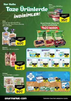 30.10.2025 tarihinden itibaren geçerli olan Onur Market kataloğu önizlemesi | Sayfa: 3