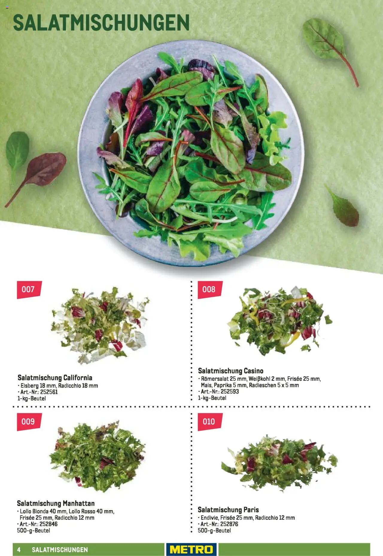 Metro Schnittwaren Spezial – gültig ab 04.02.2025 | Seite: 4 | Produkte: Paprika