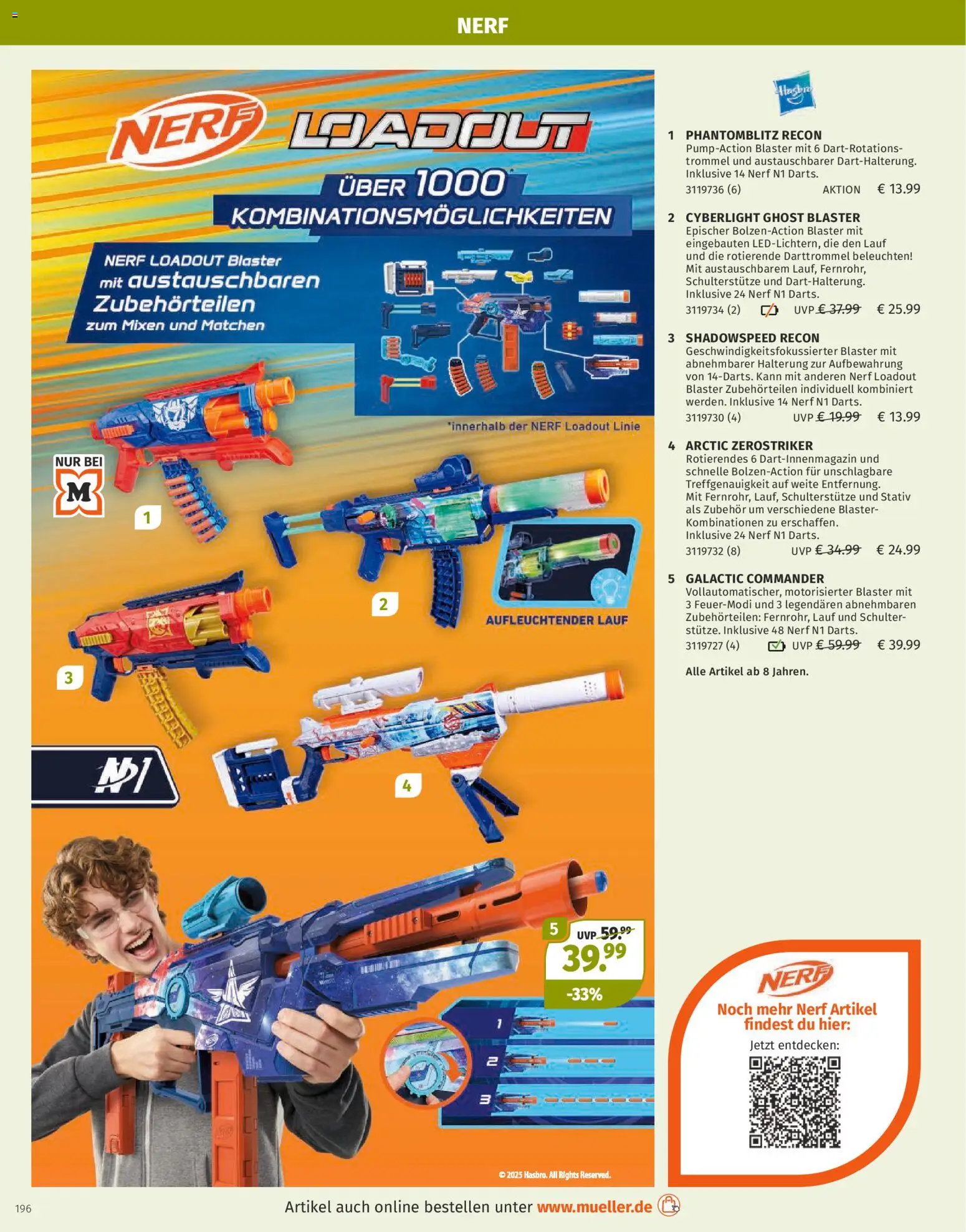 Müller Spielwarenkatalog – gültig ab 27.10.2025 | Seite: 196 | Produkte: Stativ