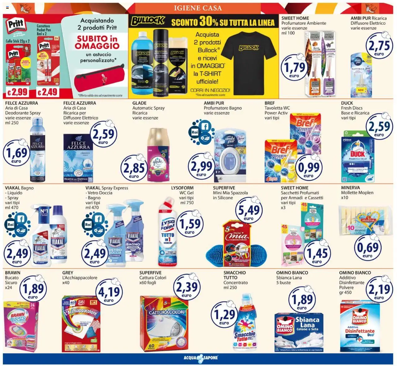 Volantino Acqua e Sapone del 24.09.2025 | Pagina: 16 | Prodotti: Deodorante, Colla, Bagno, Doccia