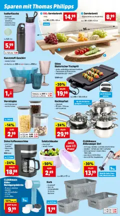 Thomas Philipps Flugblatt ab 16.03.2026 gültig | Seite: 16 | Produkte: USB, Kaffeemaschine, Bad, Korb
