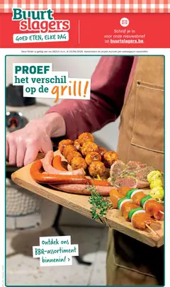 Buurtslagers Folder / Publicité - Voorbeeld van een folder van Buurtslagers, geldig van 08.04.2026