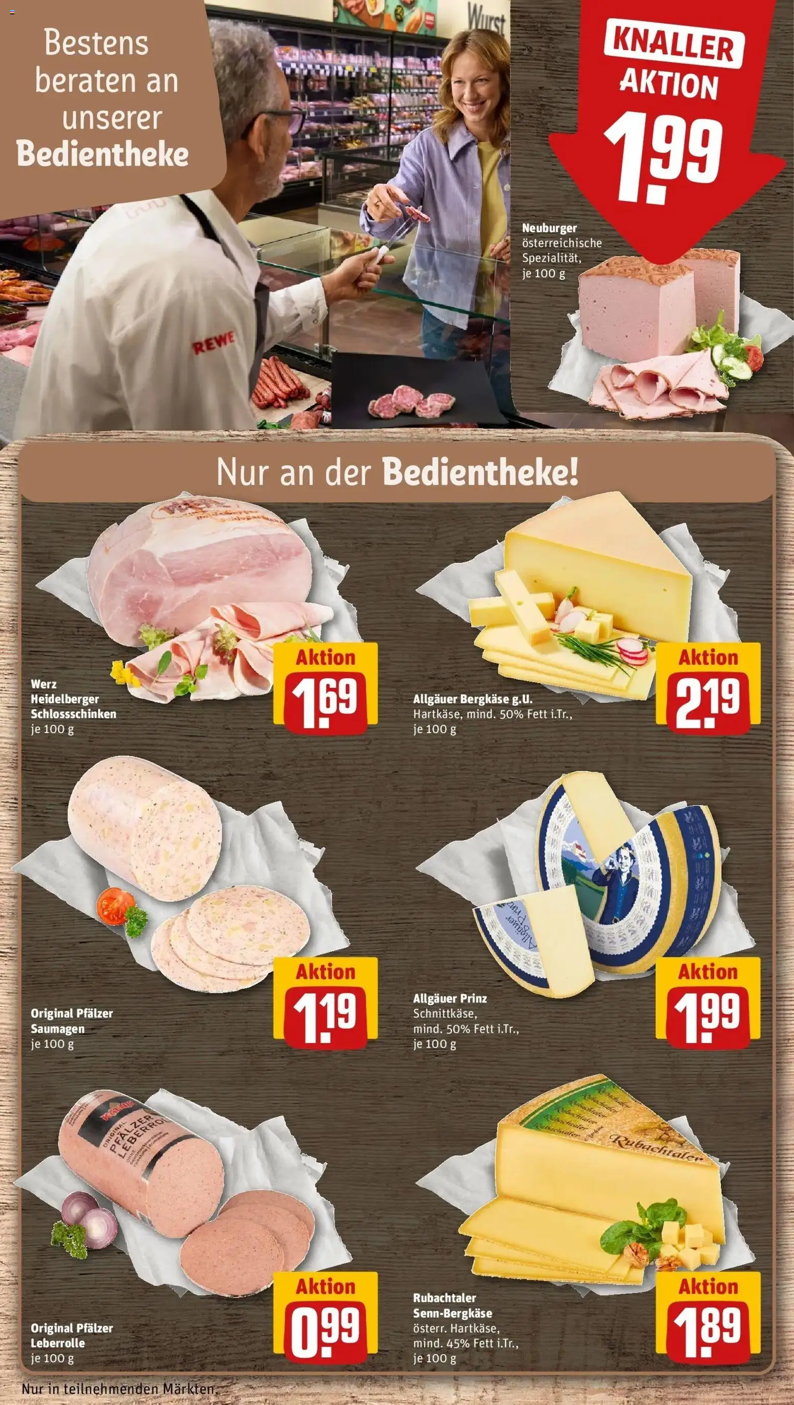 Rewe prospekt Stuttgart/Mitte	 – gültig ab 22.02.2026 | Seite: 11 | Produkte: Schinken