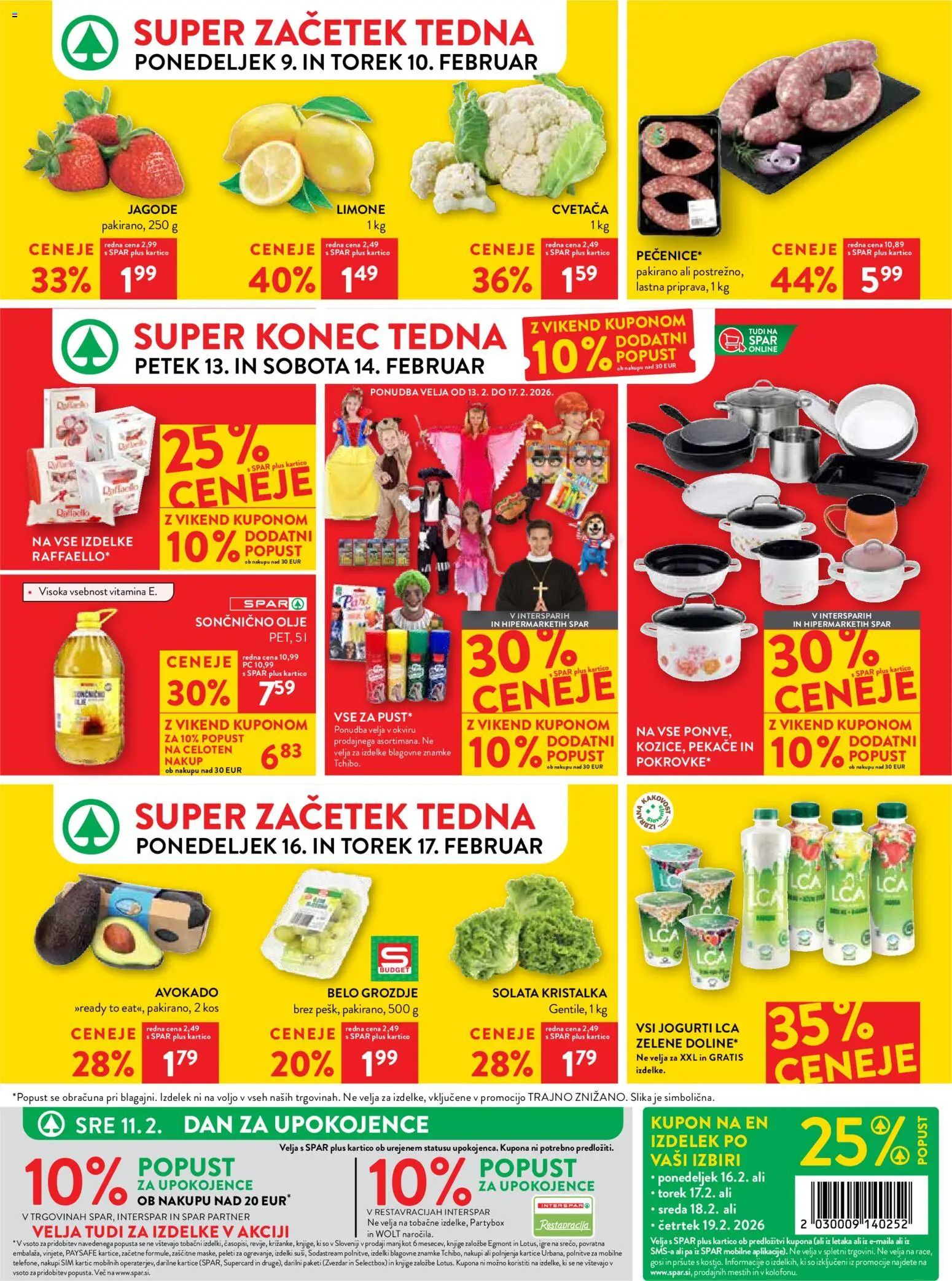 Novi Spar katalog ponudbe – veljaven od 11.02.2026 | Stran: 36