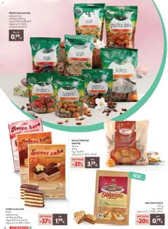 Katalog pečenje Interspar - Pregled kataloga iz trgovine Interspar, vrijedi od 12.03.2026 | Stranica: 4 | Proizvodi: Oblatne, Badem, Krafne, Orah