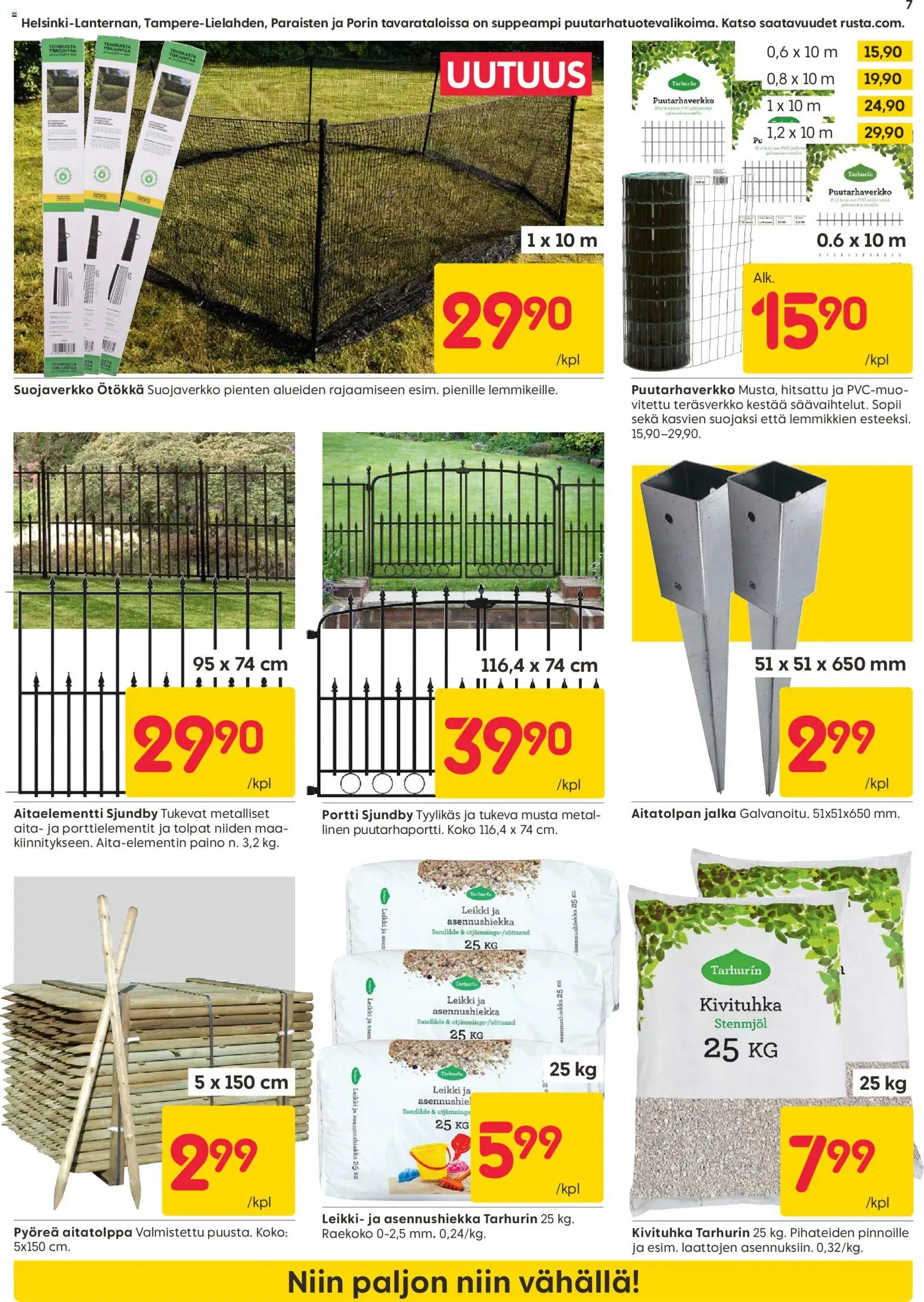 Rusta tarjoukset – voimassa 07.04.2026 alkaen | Sivu: 7