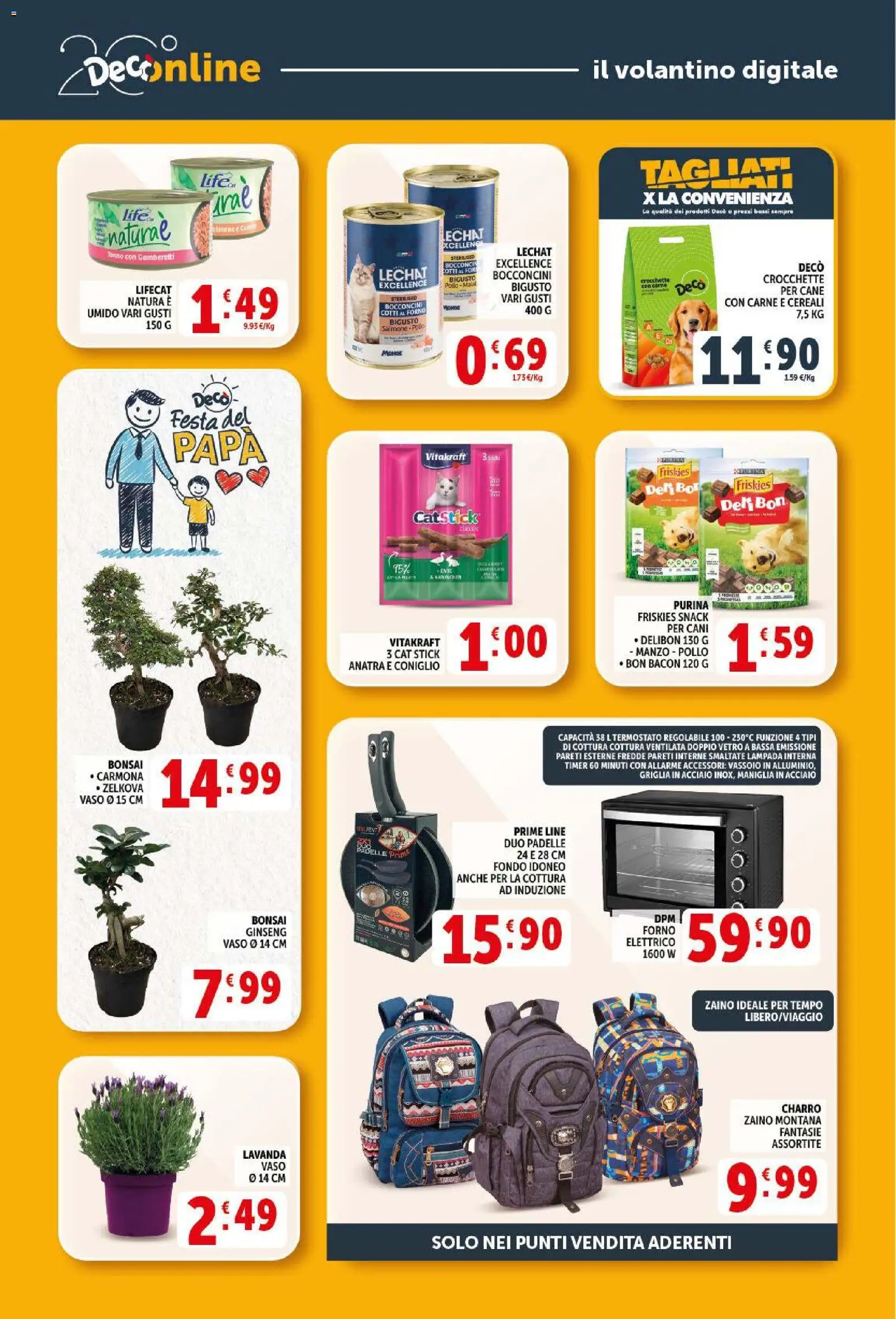 Volantino Decò del 17.03.2026 | Pagina: 38 | Prodotti: Pollo, Tonno, Vaso, Gamberetti