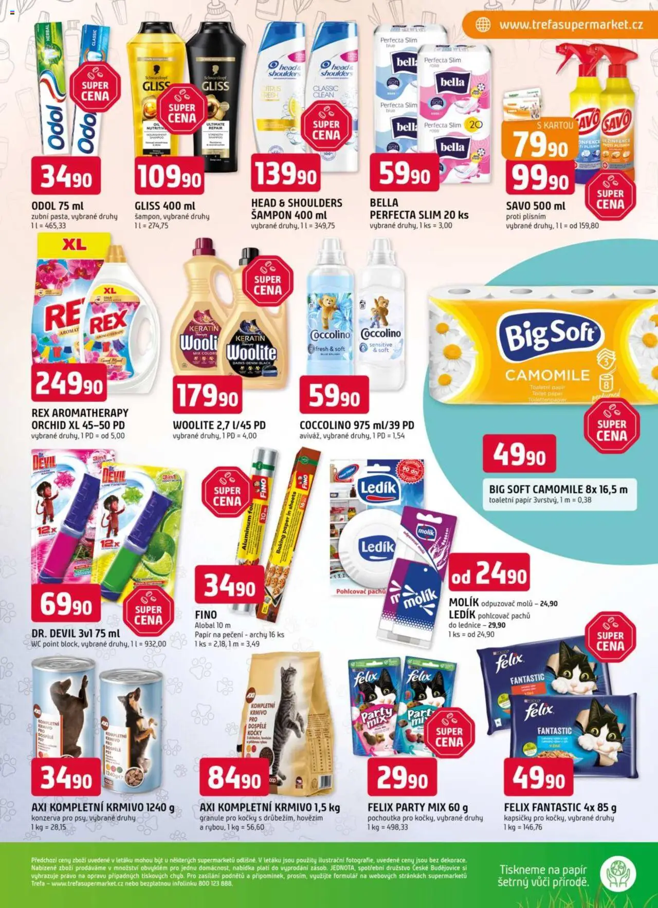 Trefa leták od 20.08.2025 | Strana: 11 | Produkty: Granule, Head & Shoulders, Party mix, Woolite