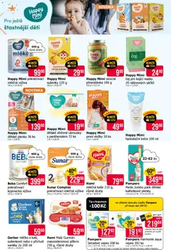 Náhled letáku Happy Mimi hydratační krém 100 ml, Hydratační krém 100 ml od 06.11.2025 | Strana: 15 | Produkty: Vložky, Sunar Complex, Cookies, Mléčná výživa