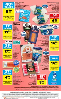 Pogląd oferty "Carrefour gazetka - Weź to na świeżo" - ważna od 30.03.2026 | Strona: 6 | Produkty: Karta, Paluszki surimi, Paluszki, Ryba