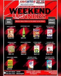 Saverite specials catalogue – valid from 09.04.2026