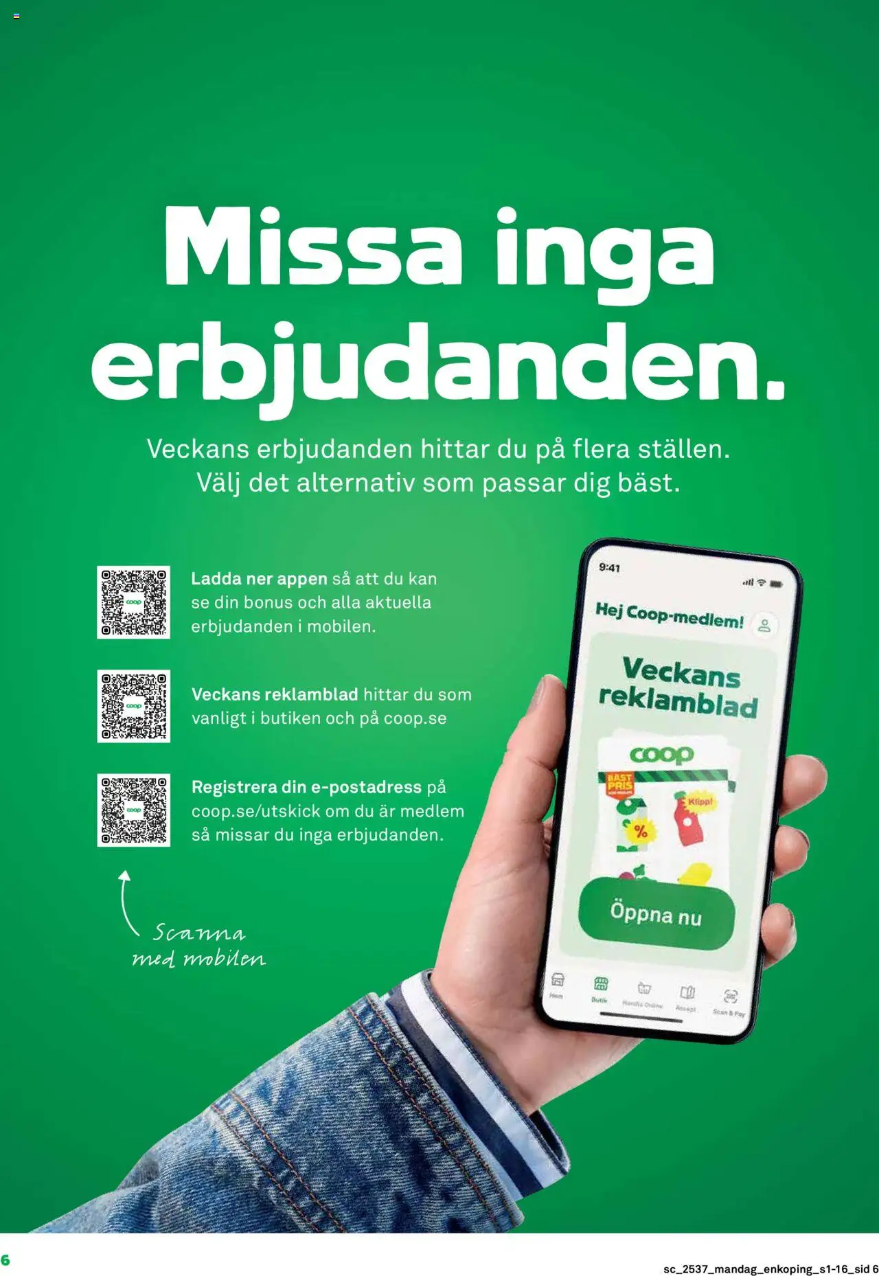 Stora Coop reklamblad aktuell från 08.09.2025 | Sida: 6