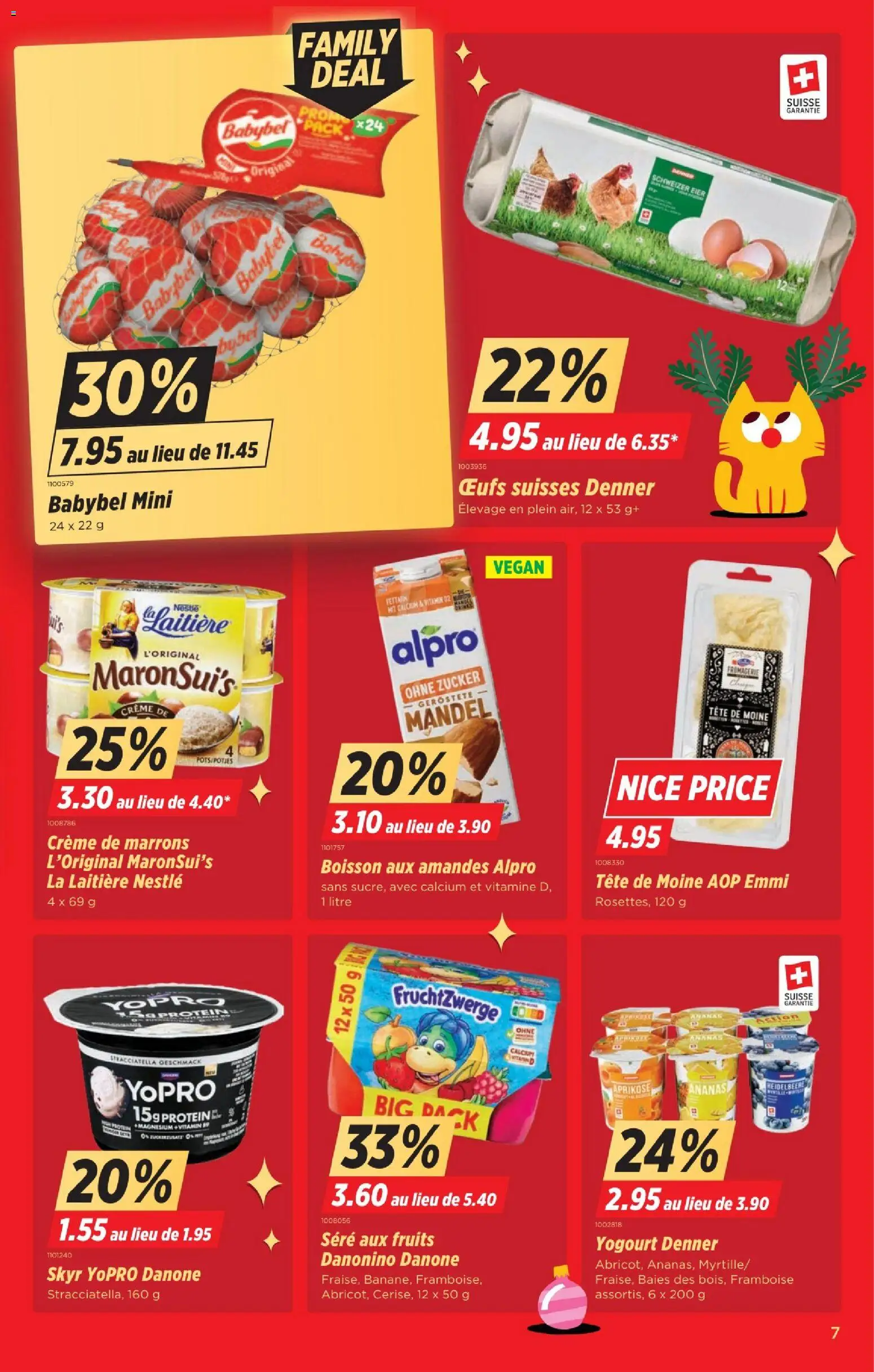 Denner Aktionen FR – gültig ab 18.11.2025 | Seite: 7 | Produkte: Eier, Ananas, Zucker, Creme