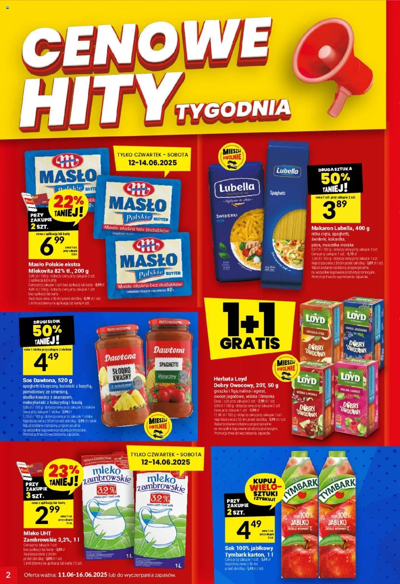 Twój Market Gazetka od 11.06.2025 | Strona: 2 | Produkty: Karta, Limonka, Malina, Agrest