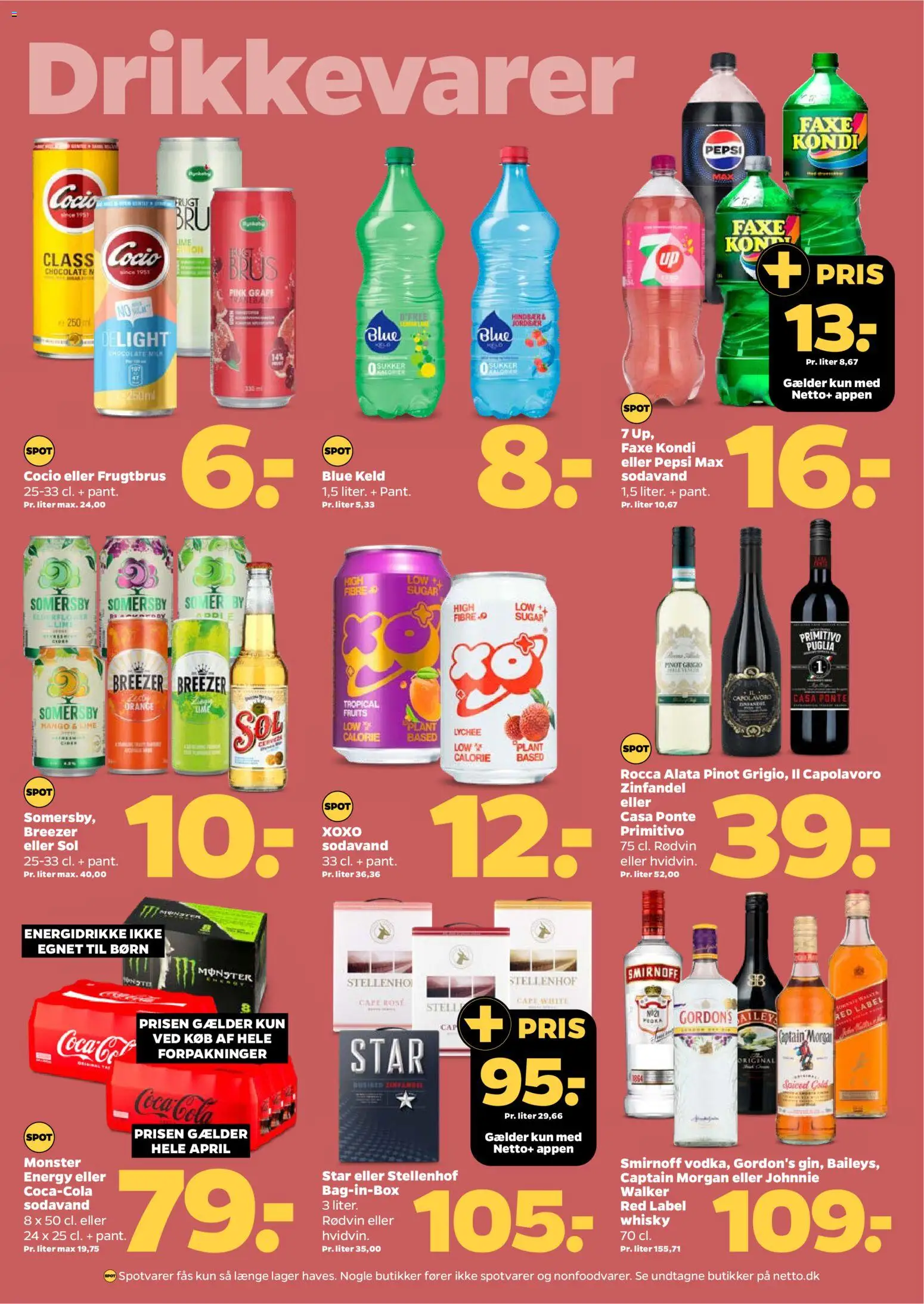 Netto tilbudsavis – gyldig fra 11.04.2026 | Side: 20 | Produkter: Mango, Sodavand, Energidrikke, Cola