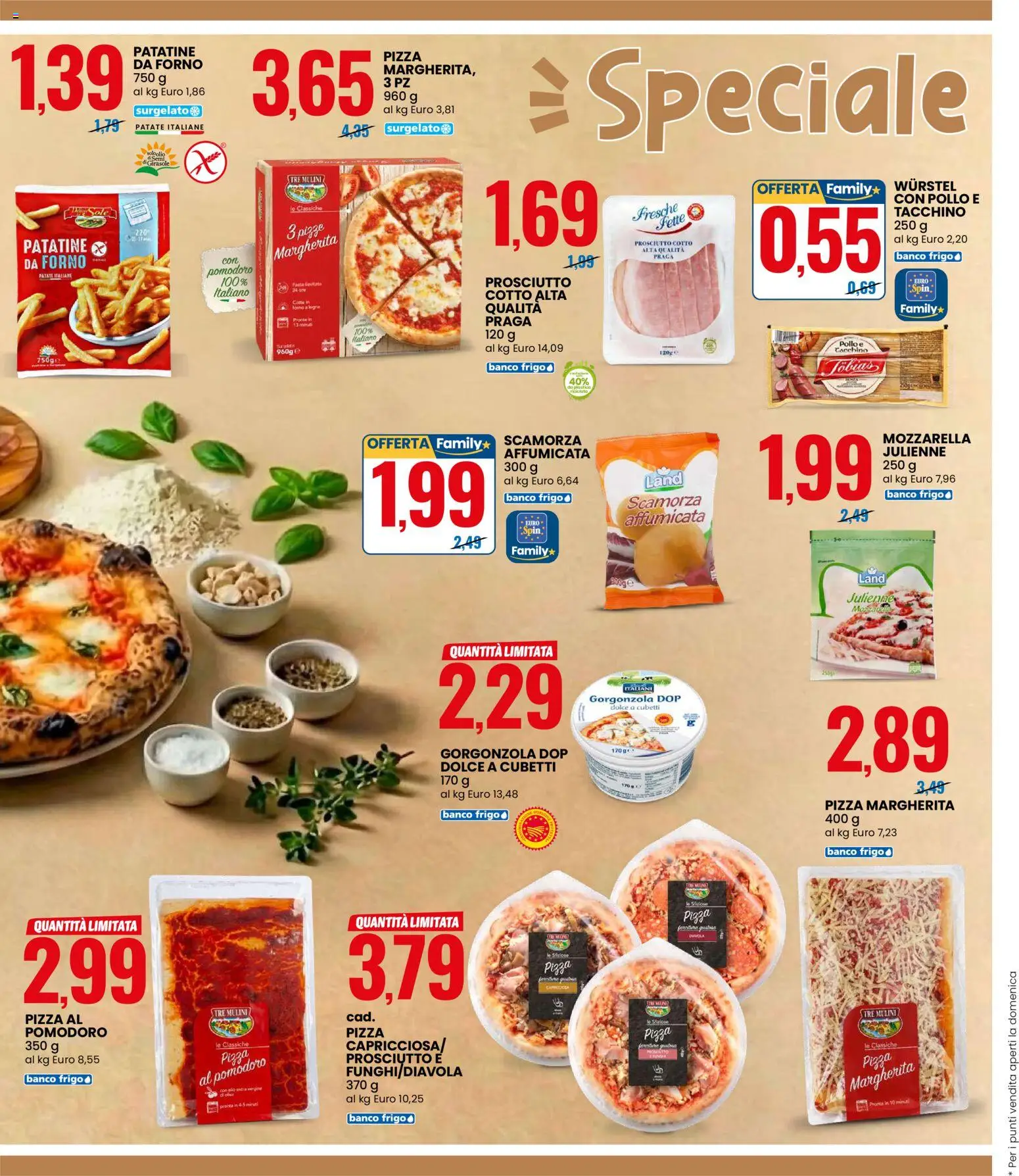 Volantino Eurospin del 12.03.2026 | Pagina: 6 | Prodotti: Patatine, Patate, Pomodoro, Pasta