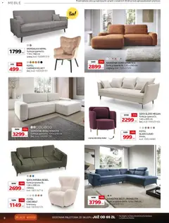 Pogląd oferty "Komfort Black Friday" - ważna od 29.10.2025 | Strona: 8 | Produkty: Sofa, Fotel