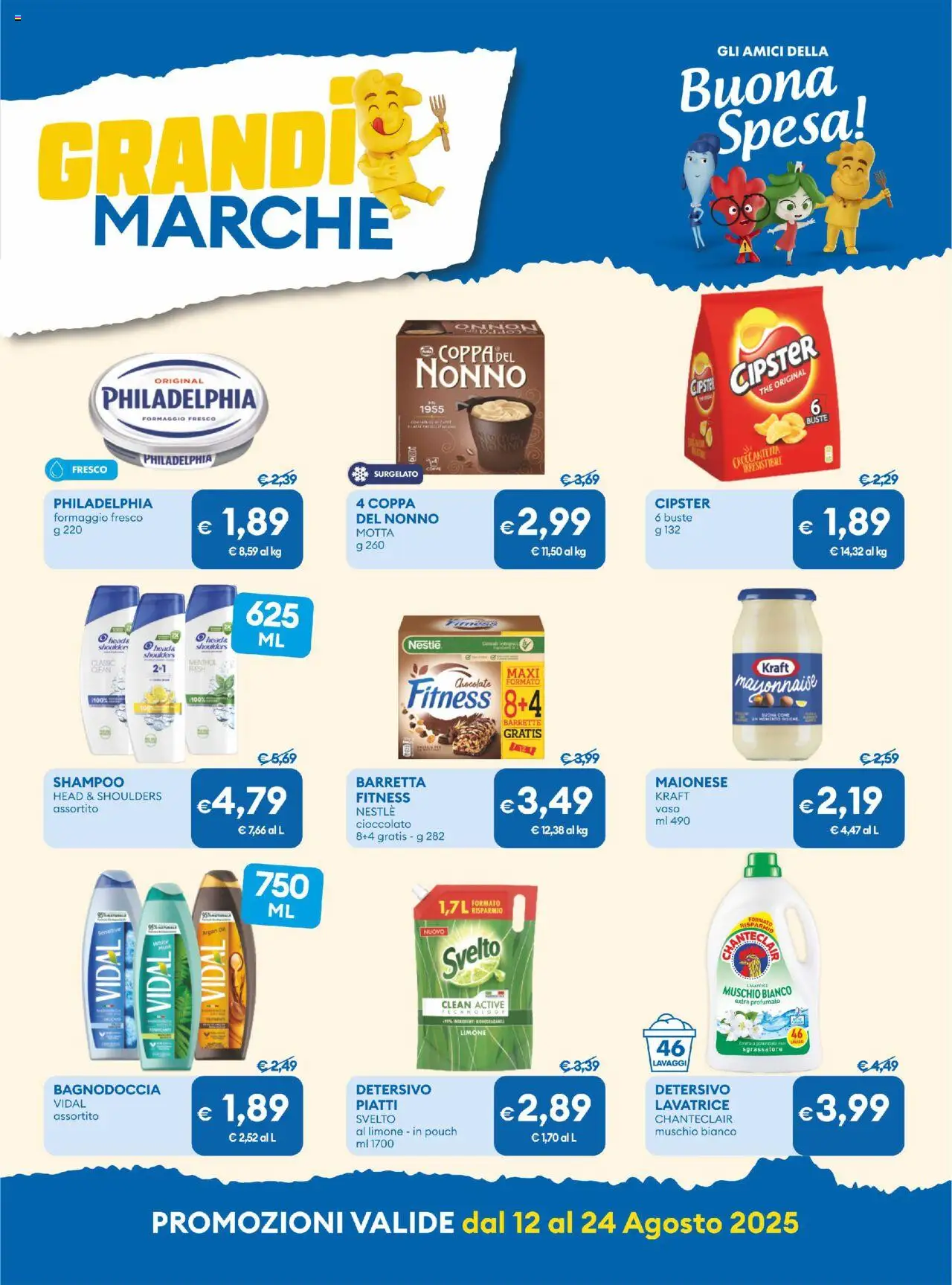 Volantino MD Discount del 12.08.2025 | Pagina: 16 | Prodotti: Cioccolato, Maionese, Formaggio, Limone
